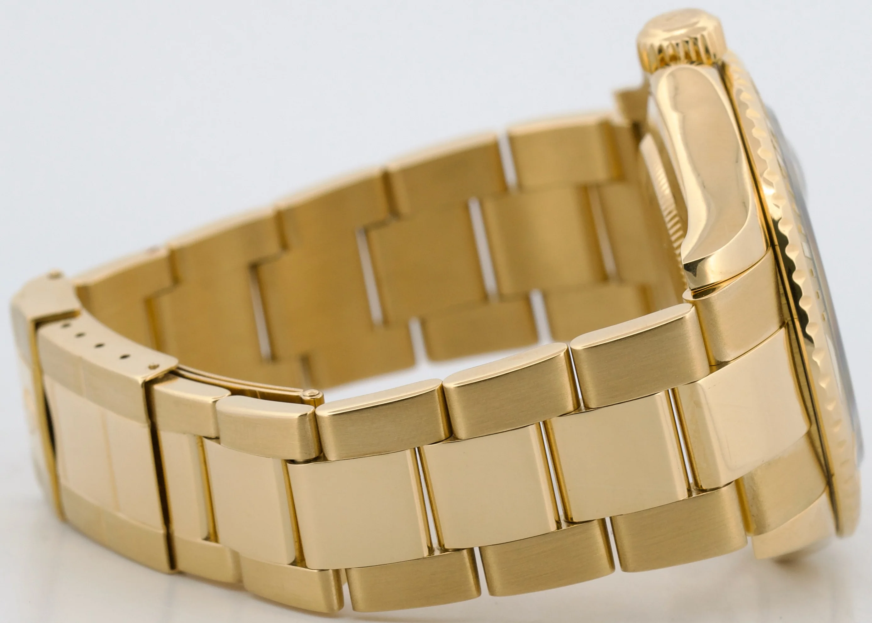2008 PAPERS Rolex Yacht-Master 40mm MOP 18K Yellow Gold NO-HOLES 16628 Watch BOX - Image 7