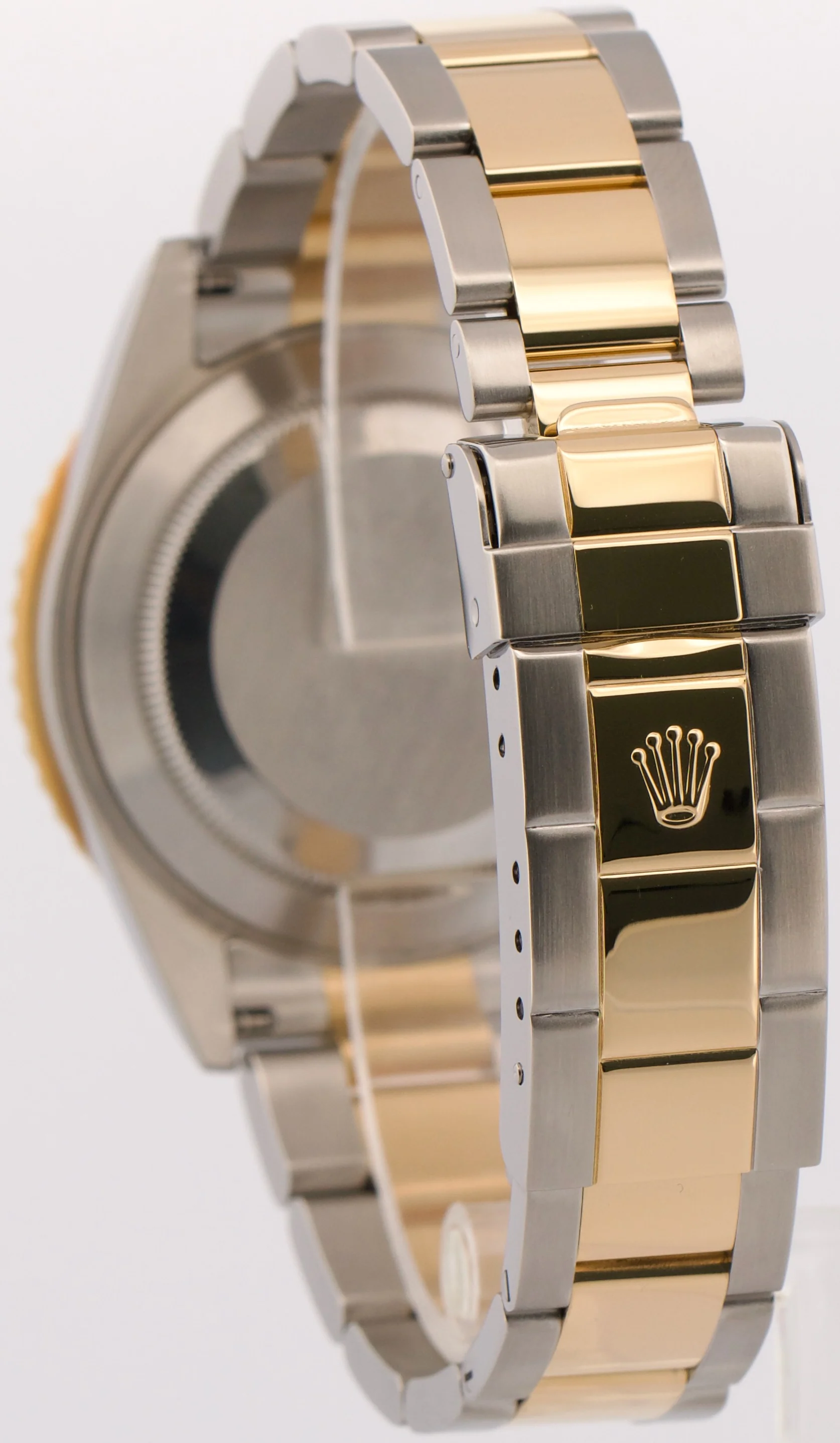 2009 PAPERS Rolex Submariner Date 40mm BLUE 18K Steel No-Holes REHAUT 16613 BOX - Image 5