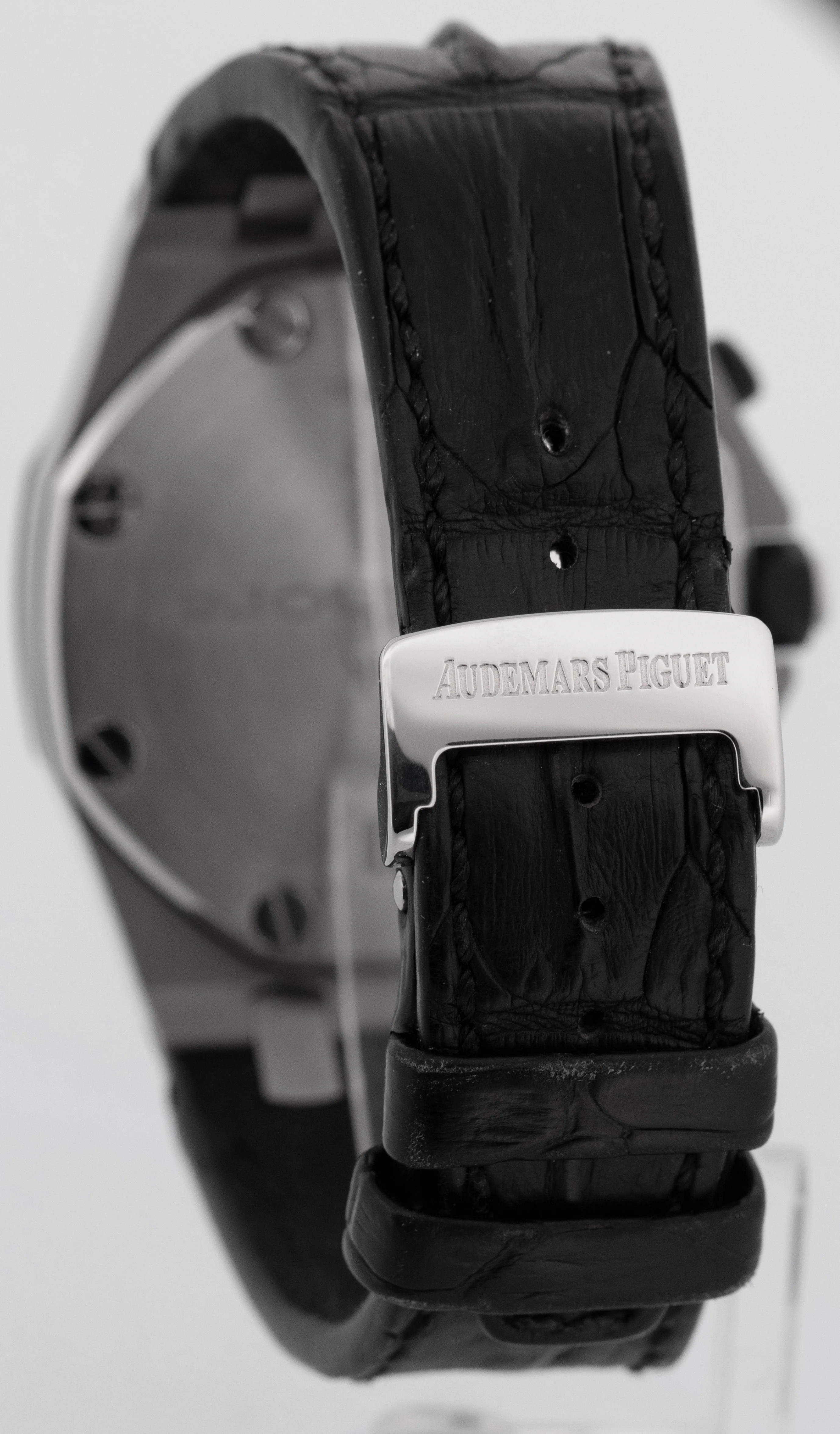 2010 PAPERS Audemars Piguet Royal Oak Offshore BLACK THEMES 42mm 26020ST Watch - Image 5