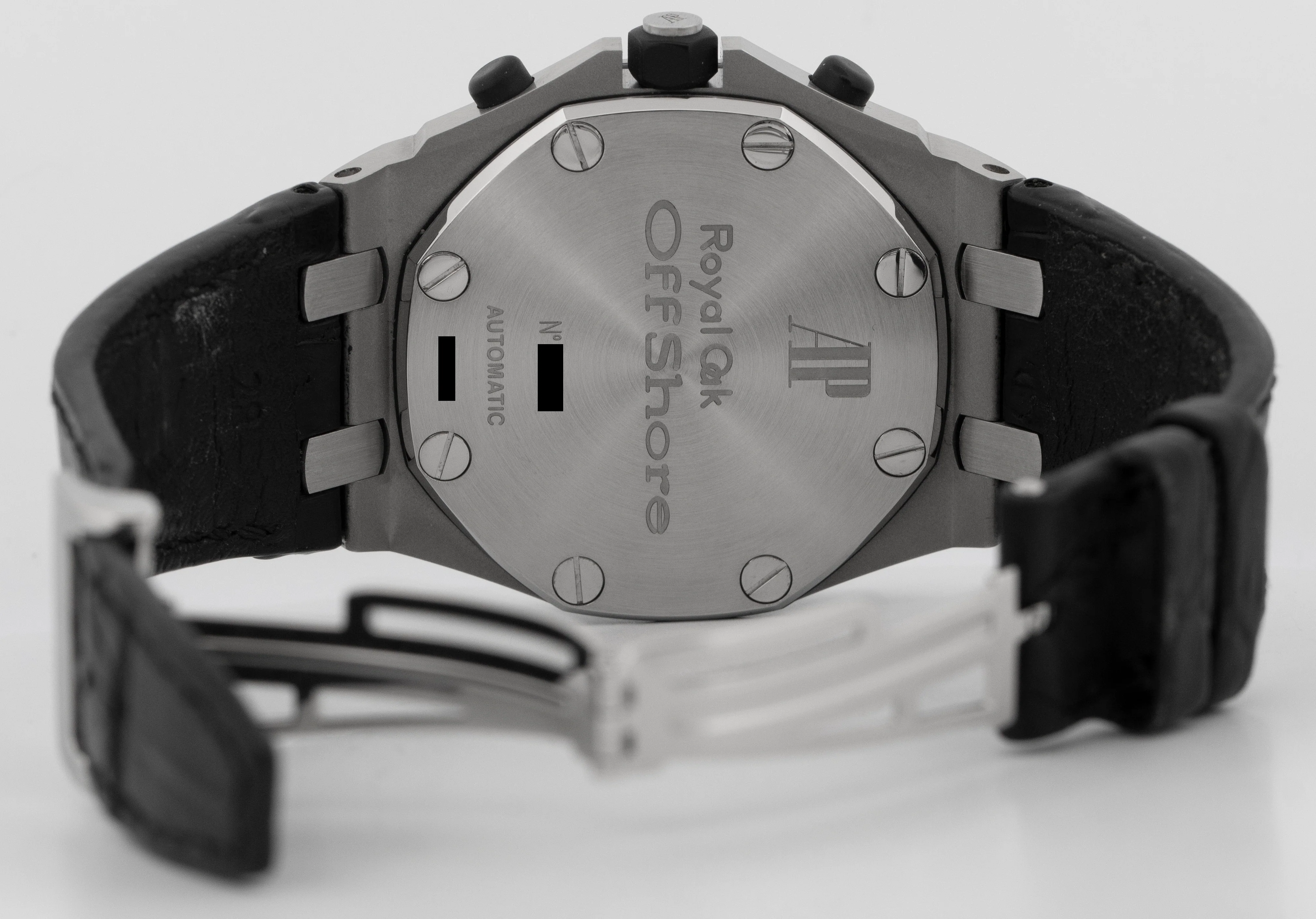 2010 PAPERS Audemars Piguet Royal Oak Offshore BLACK THEMES 42mm 26020ST Watch - Image 6