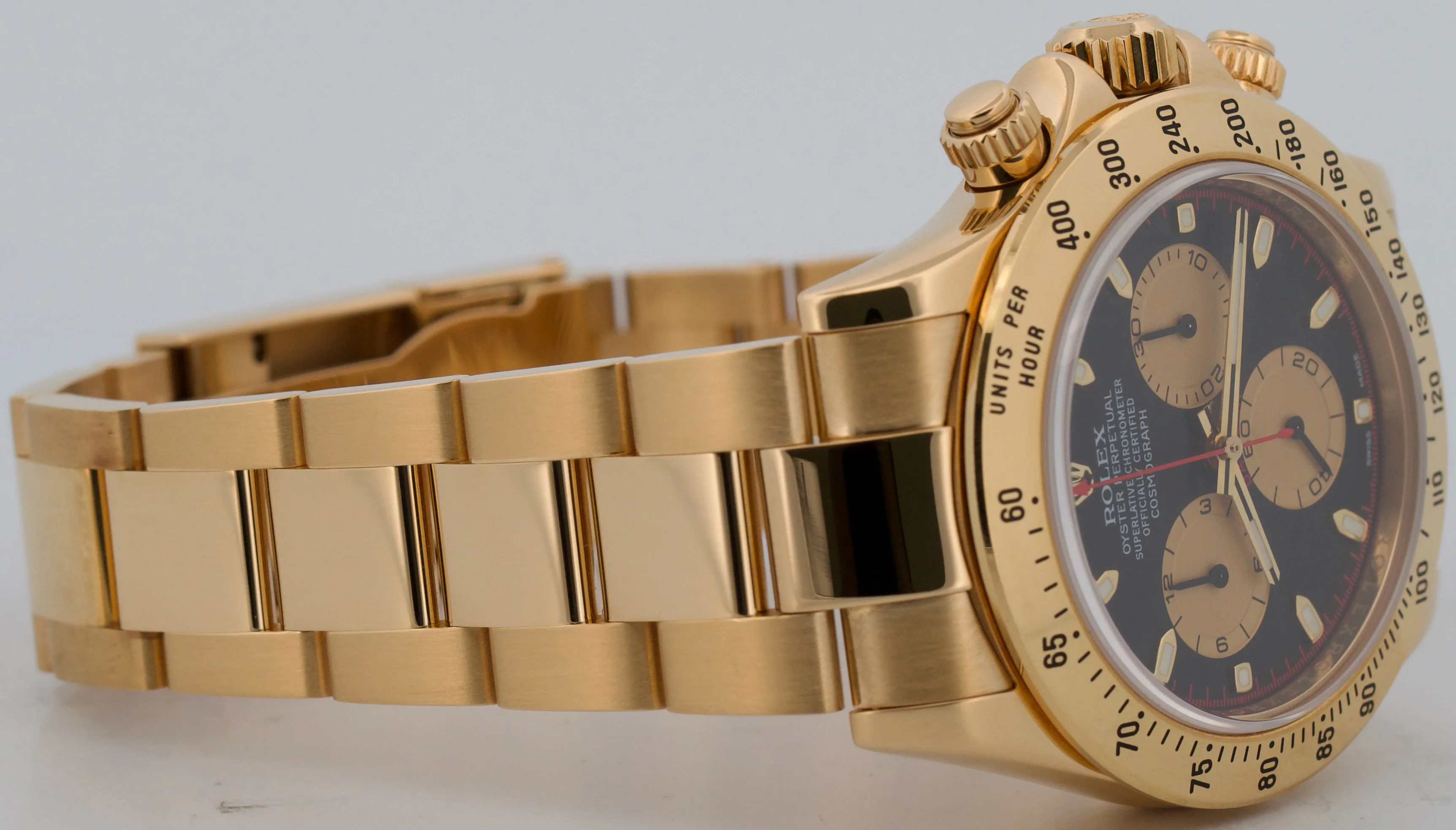 2010 PAPERS Rolex Daytona Cosmograph NEWMAN Black 18K Gold 40mm 116528 BOX - Image 8