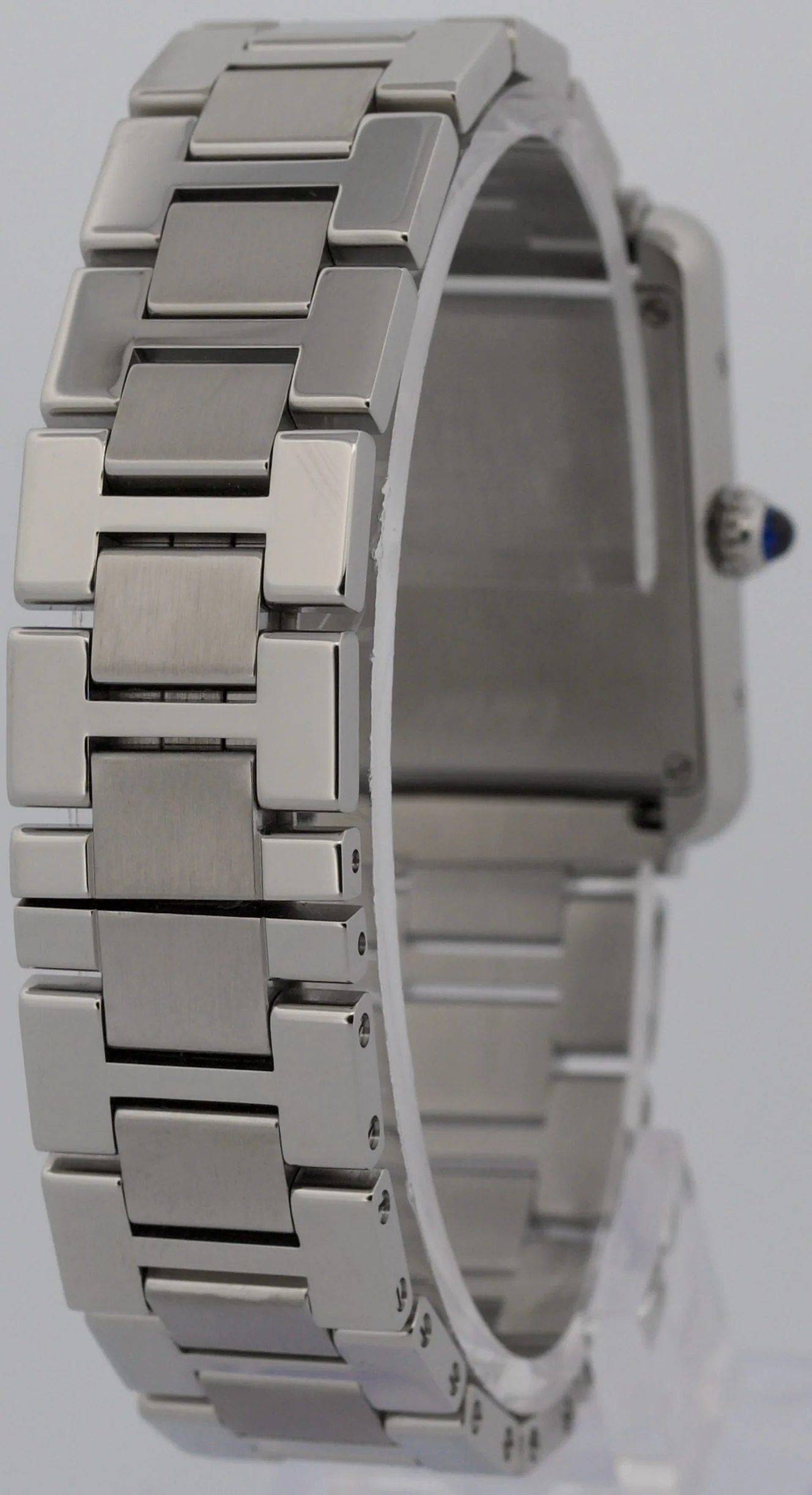 2012 PAPERS Cartier Tank Solo SILVER Steel 23mm Quartz Leather 3170 W5200013 BOX - Image 6