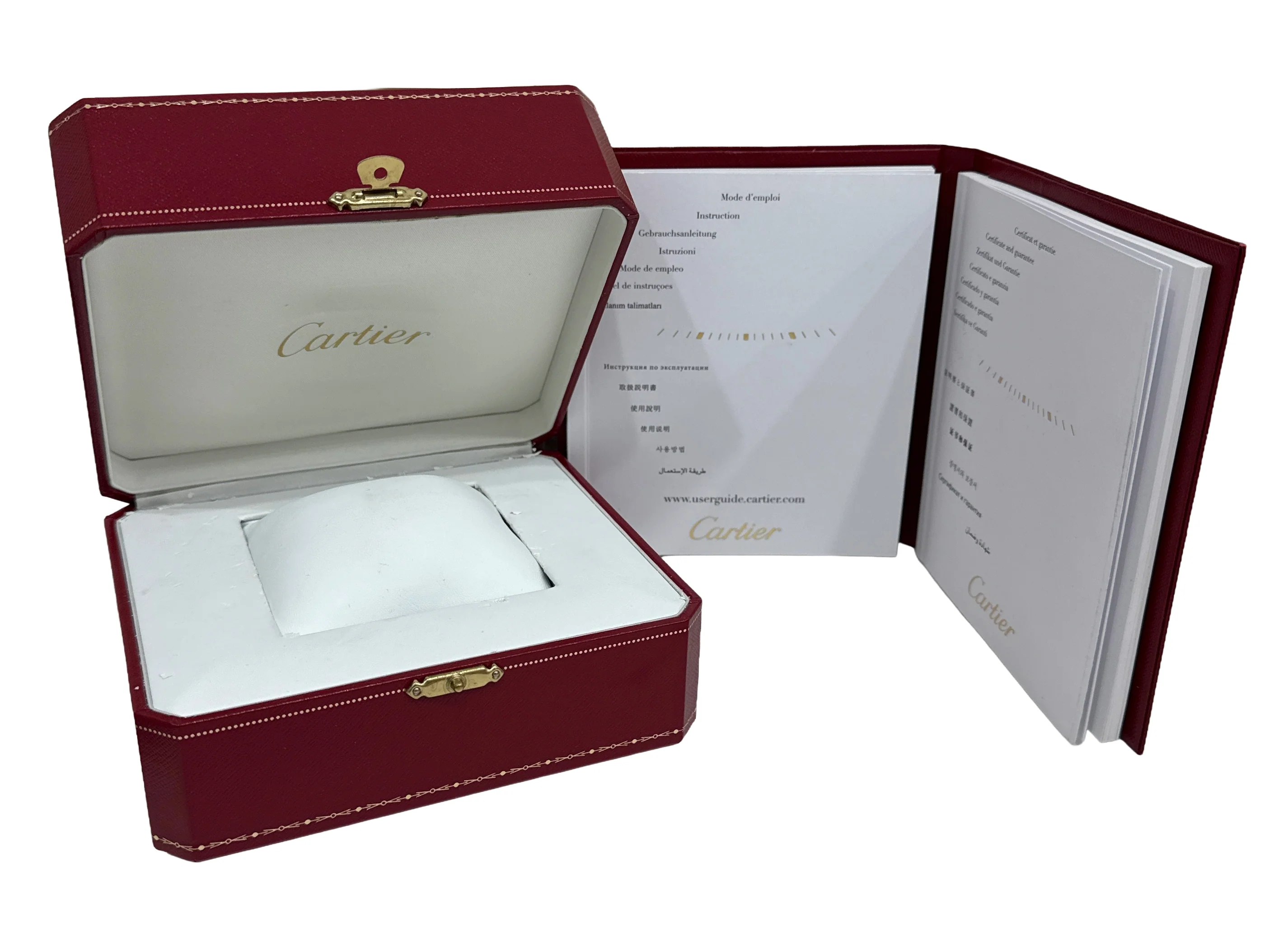 2014 PAPERS Cartier Ballon Bleu SILVER Yellow Gold Steel 42mm 3765 W69009Z3 BOX - Image 2
