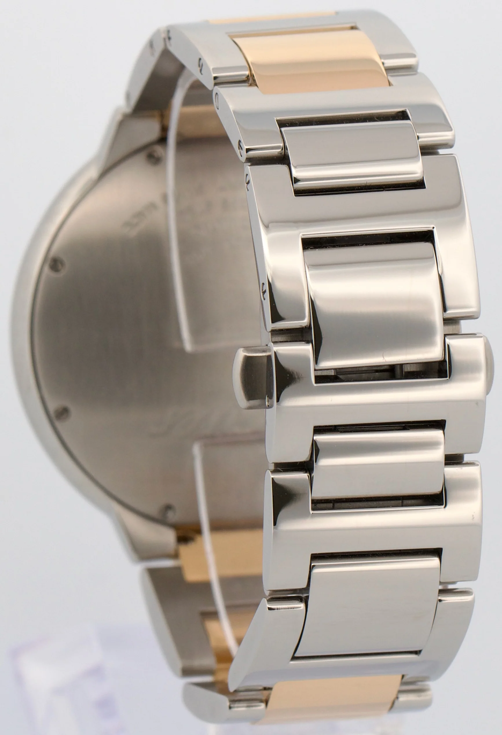 2014 PAPERS Cartier Ballon Bleu SILVER Yellow Gold Steel 42mm 3765 W69009Z3 BOX - Image 5