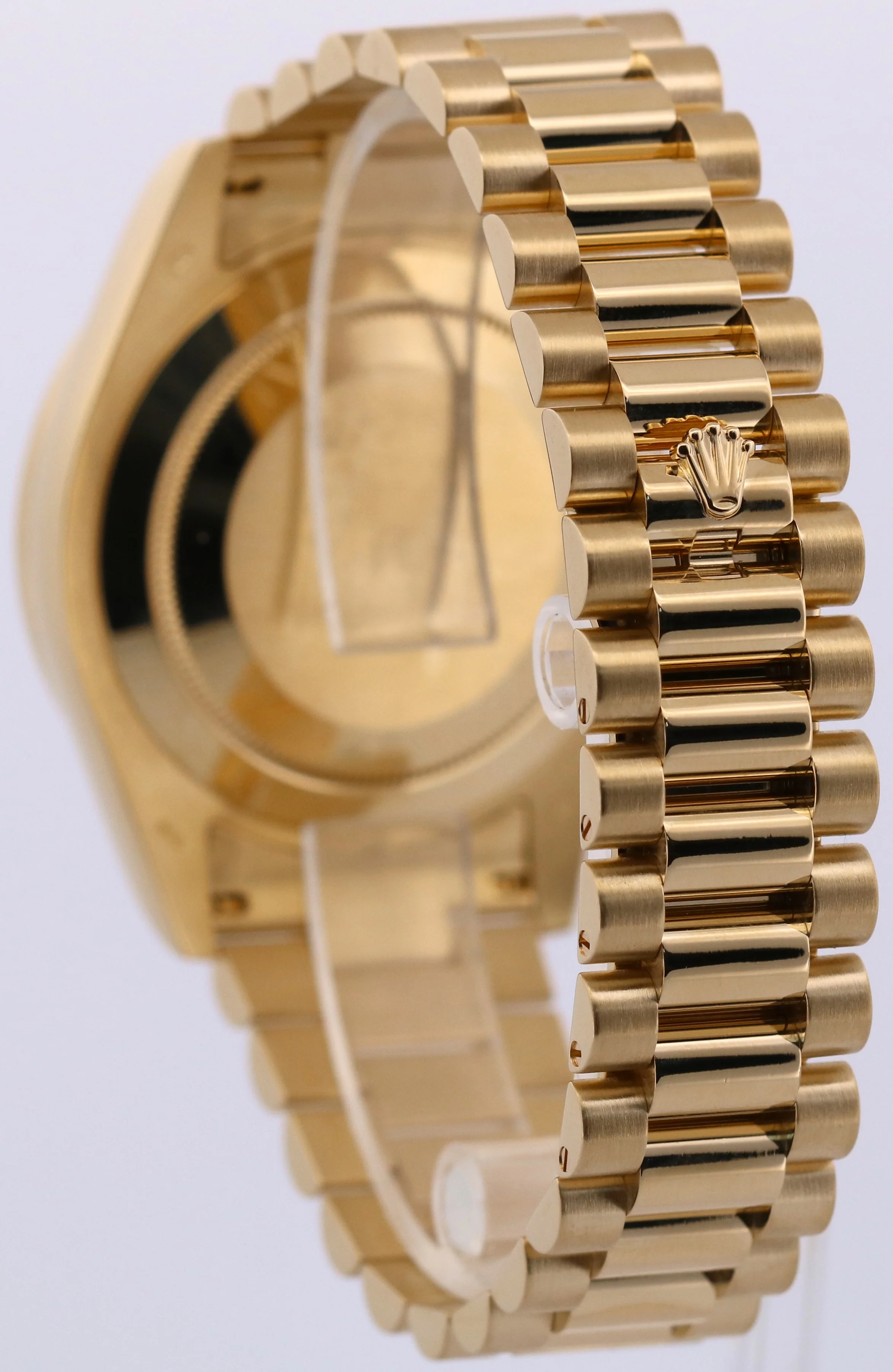 2014 PAPERS Rolex Day-Date II President FACTORY DIAMOND 18K Gold 41mm 218348 BOX - Image 5