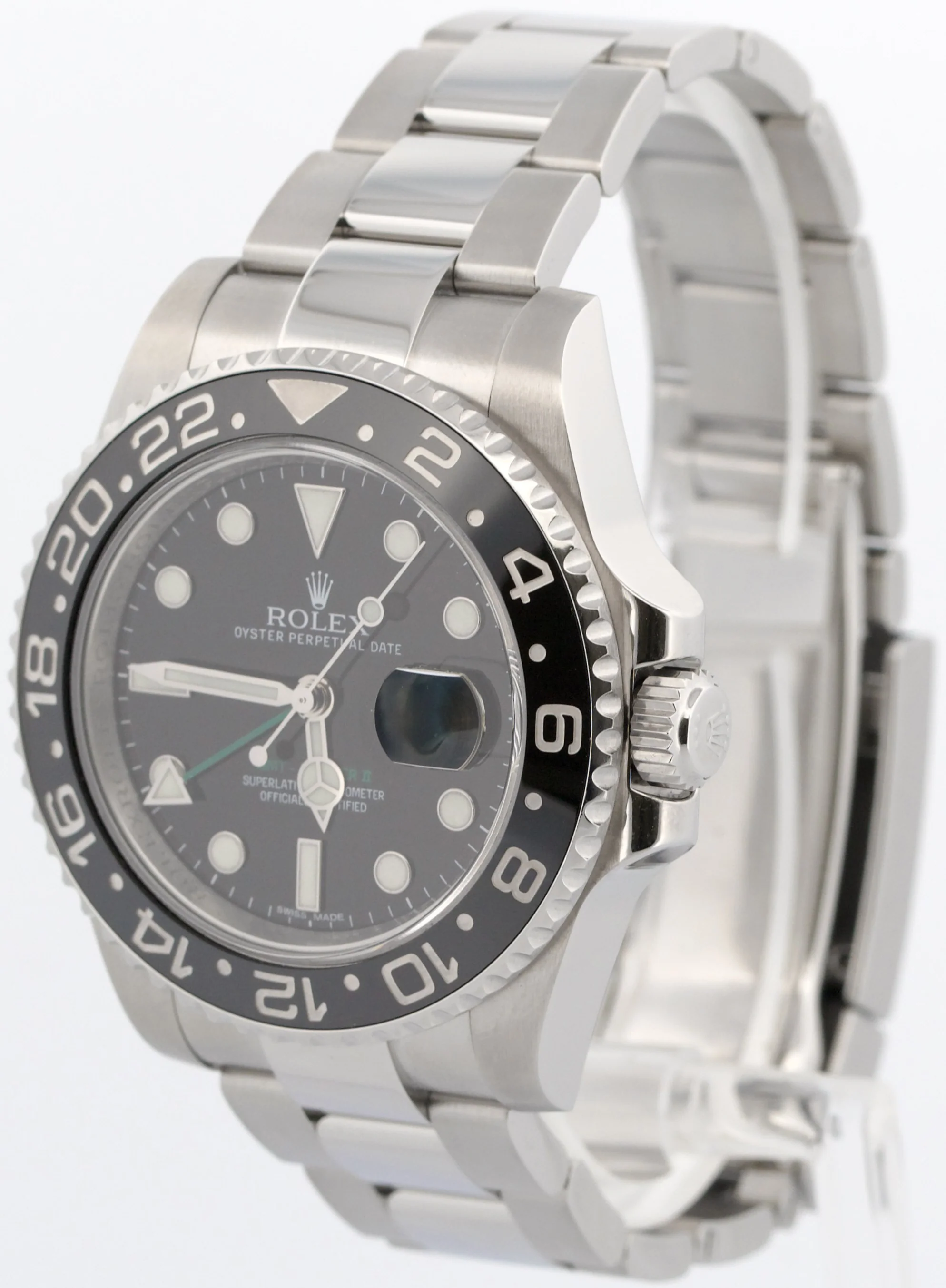 2014 PAPERS Rolex GMT-Master II Black RANDOM SERIAL Ceramic 40mm 116710 LN BOX - Image 3