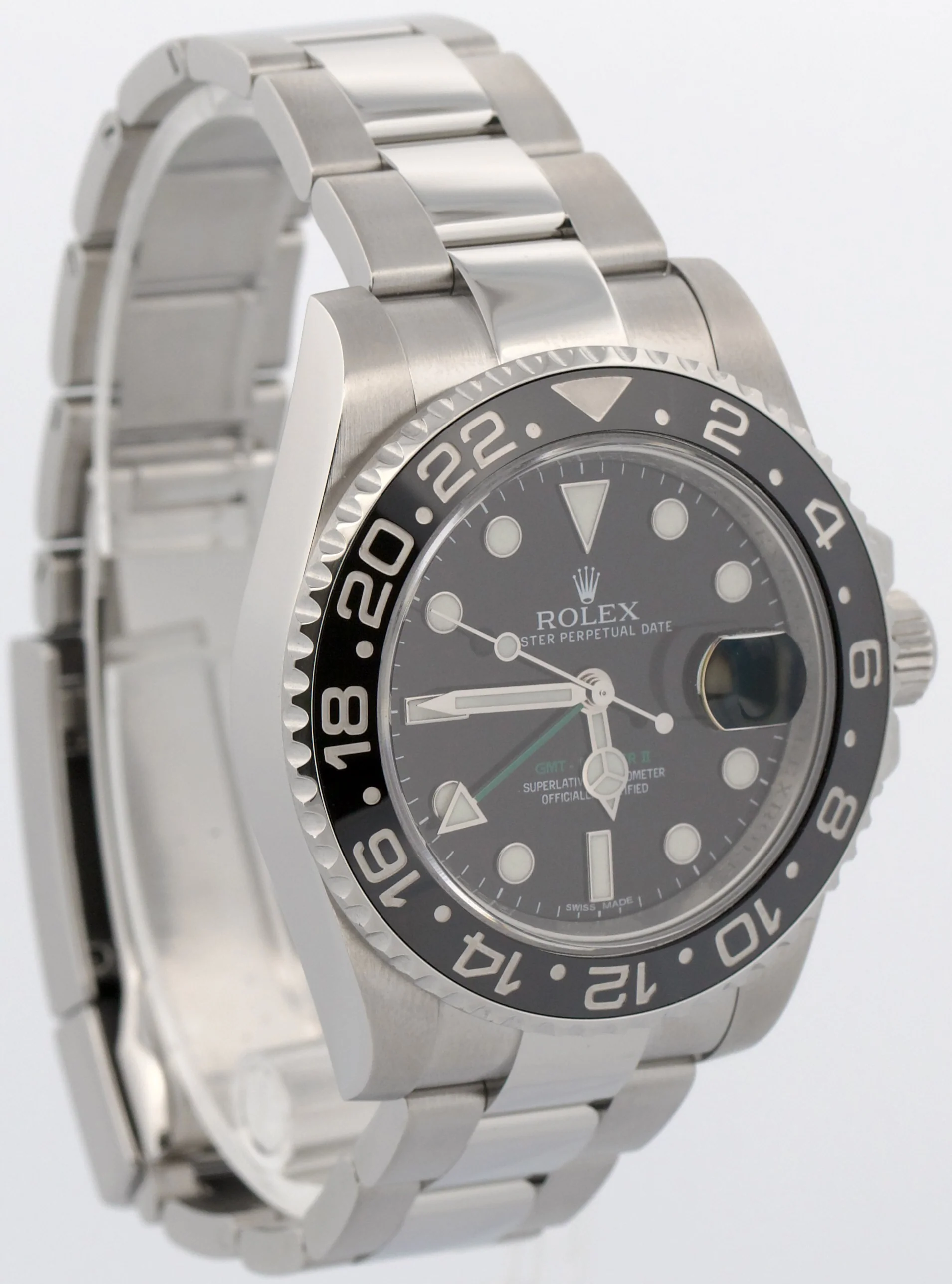 2014 PAPERS Rolex GMT-Master II Black RANDOM SERIAL Ceramic 40mm 116710 LN BOX - Image 4