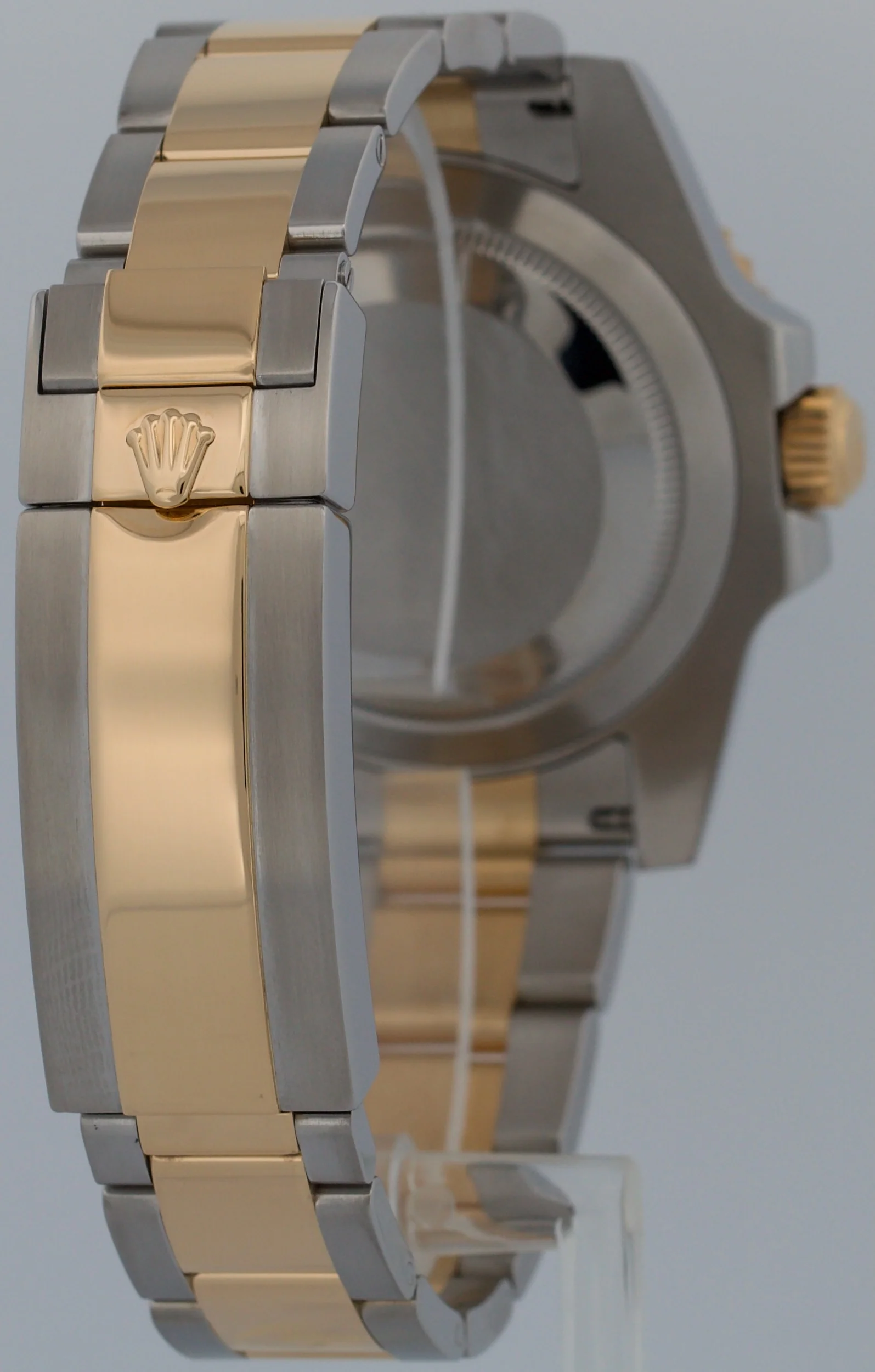 2014 PAPERS Rolex Submariner BLACK 40mm Ceramic 18K Gold Steel 116613 LN BOX - Image 6