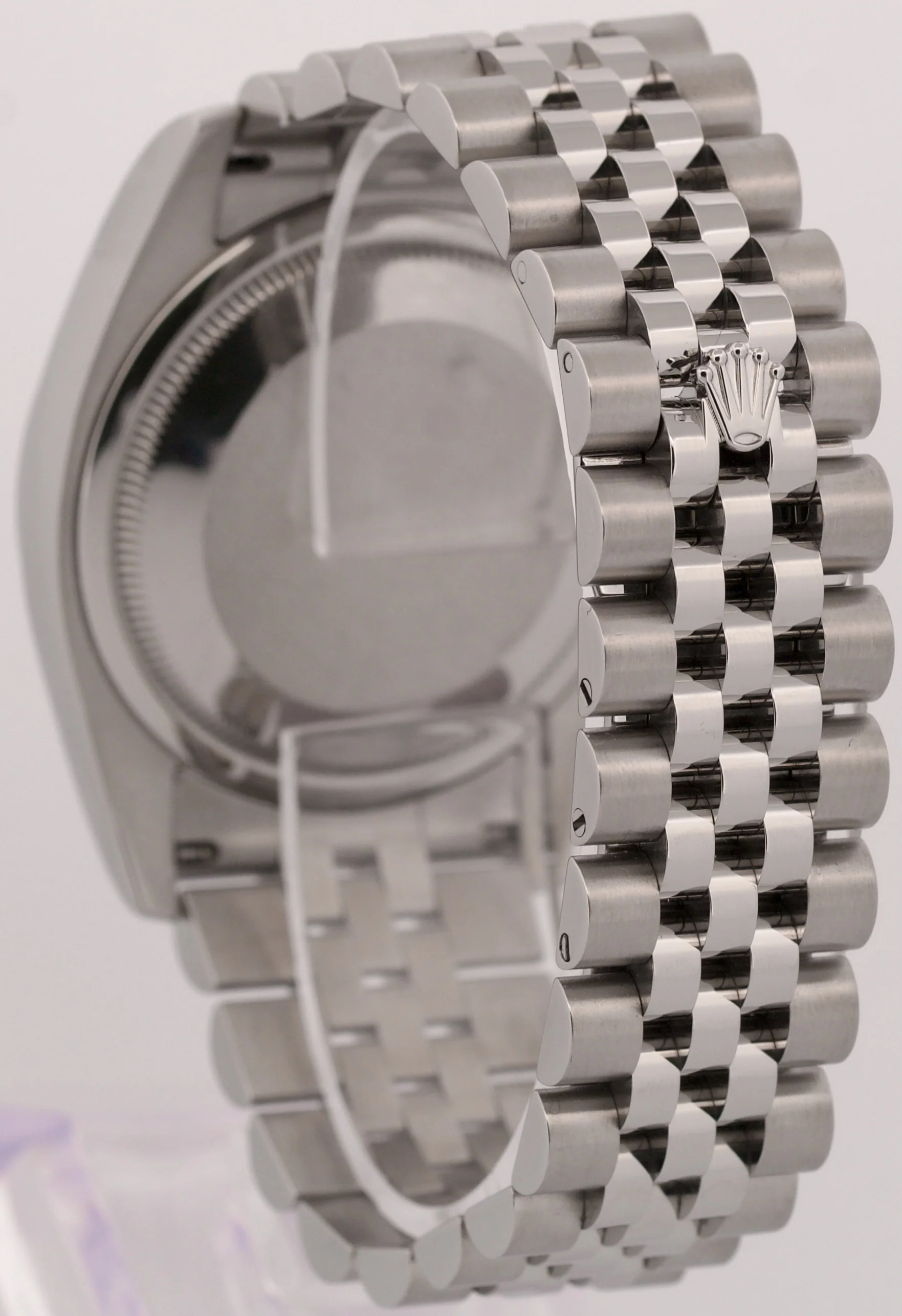 2015 PAPERS Rolex DateJust 36mm WHITE ROMAN 18K Steel JUBILEE 18K 116234 BOX - Image 5