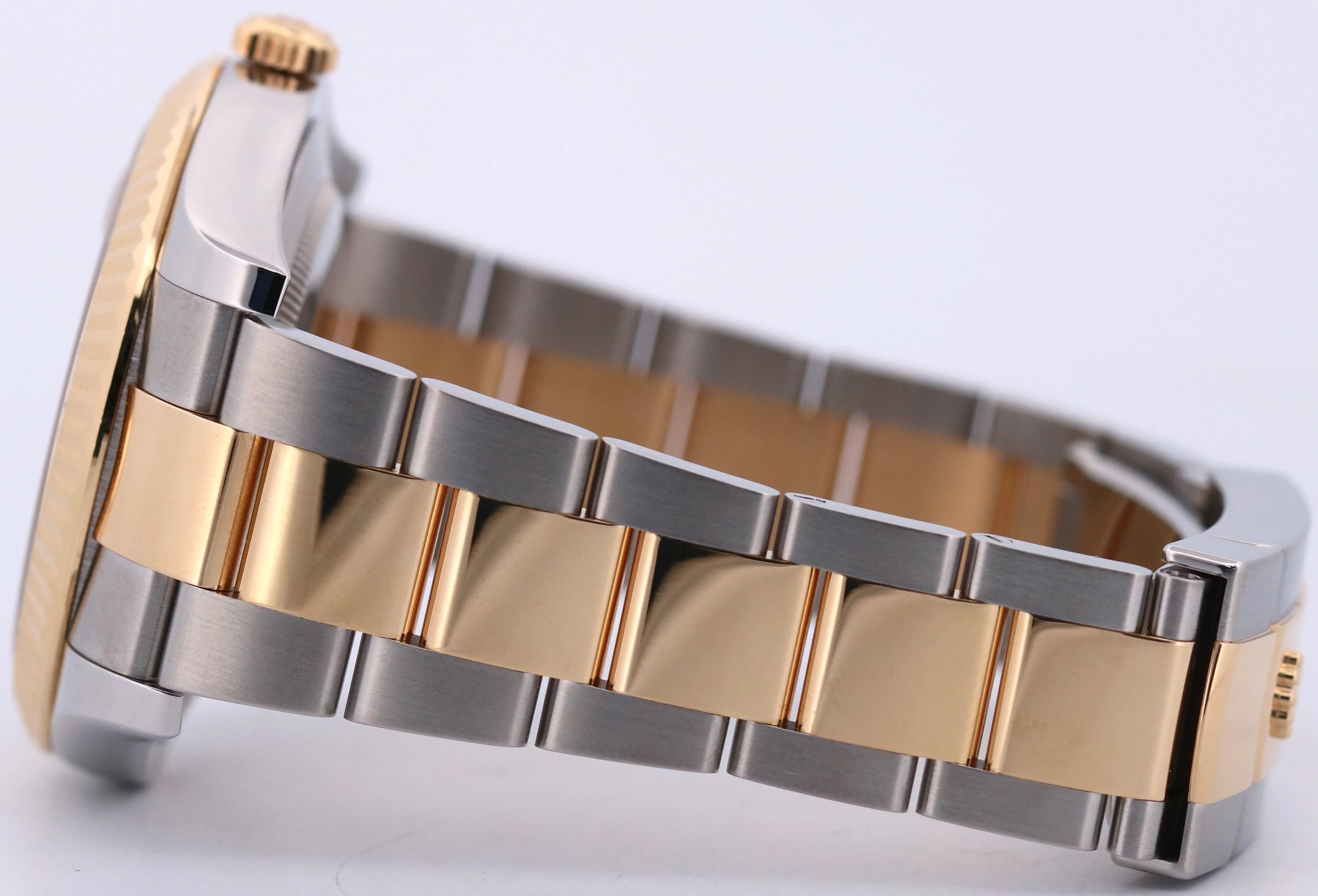 2015 PAPERS Rolex Datejust II CHAMPAGNE DIAMOND Steel 18K OYSTER 41mm 116333 BOX - Image 7