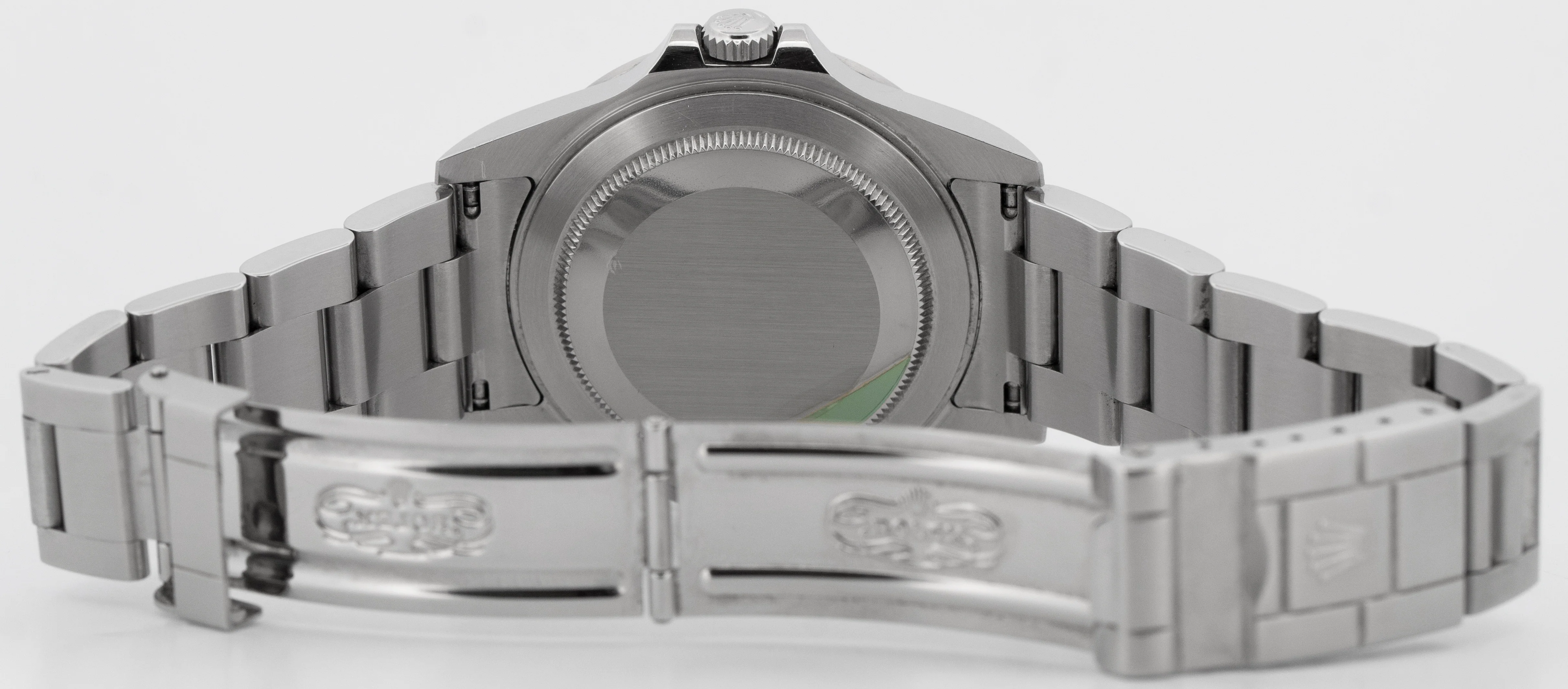 2015 UNPOLISHED PAPERS Rolex Explorer II 40mm 3186 BLACK REHAUT 16570 Watch BOX - Image 8