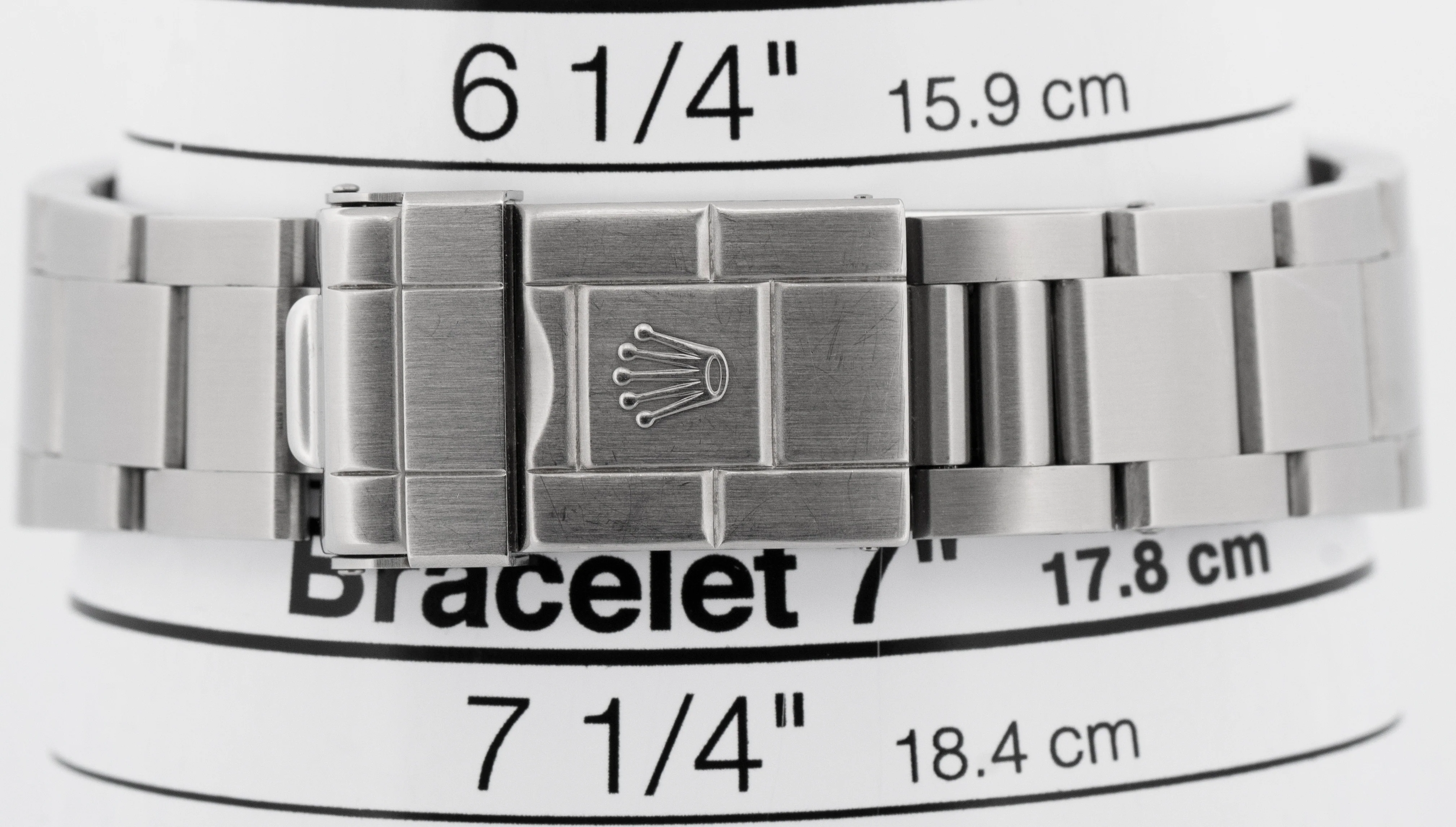 2015 UNPOLISHED PAPERS Rolex Explorer II 40mm 3186 BLACK REHAUT 16570 Watch BOX - Image 9