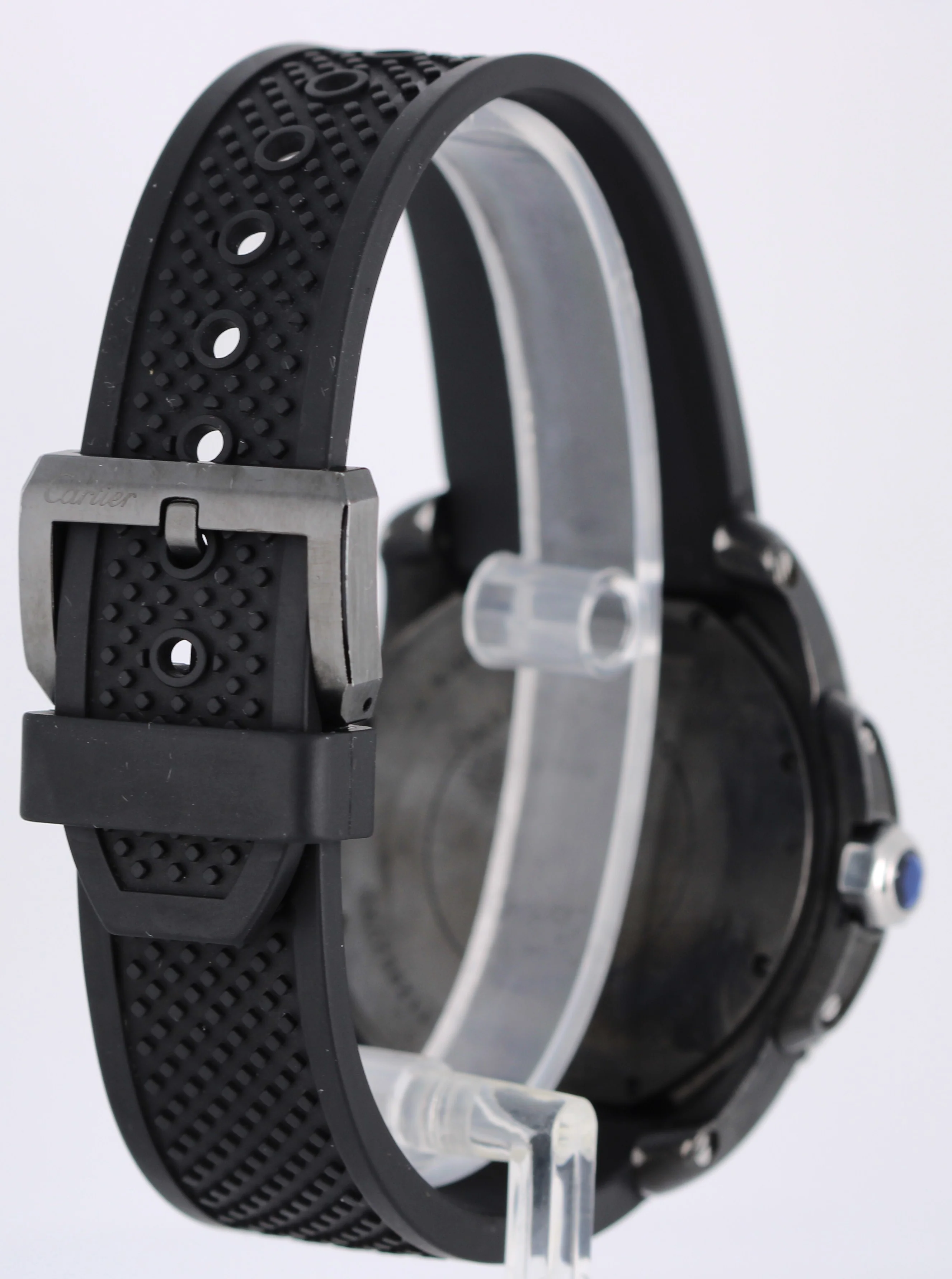 2016 PAPERS Cartier Calibre Diver BLACK Steel Roman 42mm WSCA0006 3729 Watch BOX - Image 5
