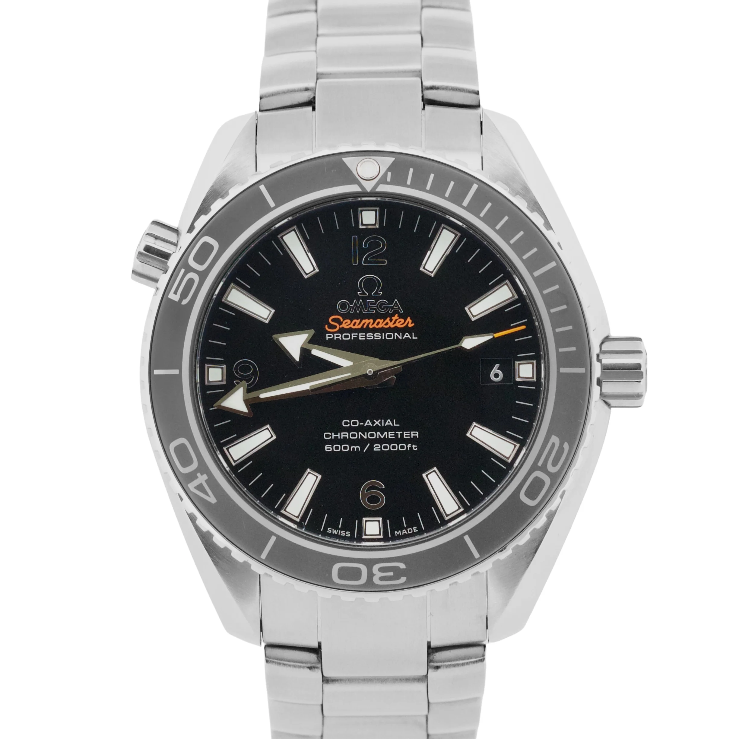 2016 PAPERS OMEGA Seamaster Planet Ocean BLACK 232.30.42.21.01.001 42mm BOX