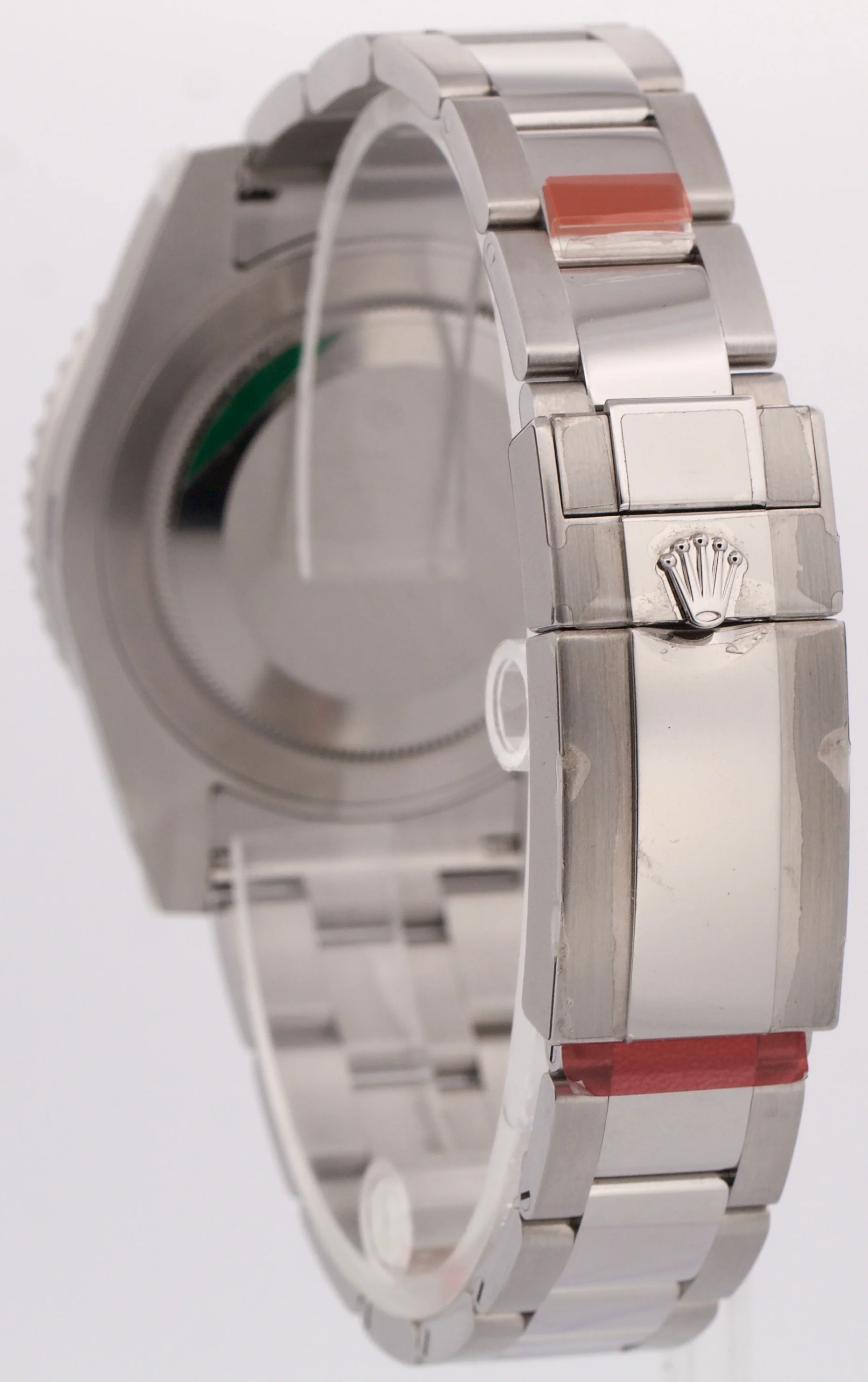 2017 NOS STICKERED PAPERS Rolex GMT-Master II BLACK Green 40mm 116710 LN BOX - Image 5