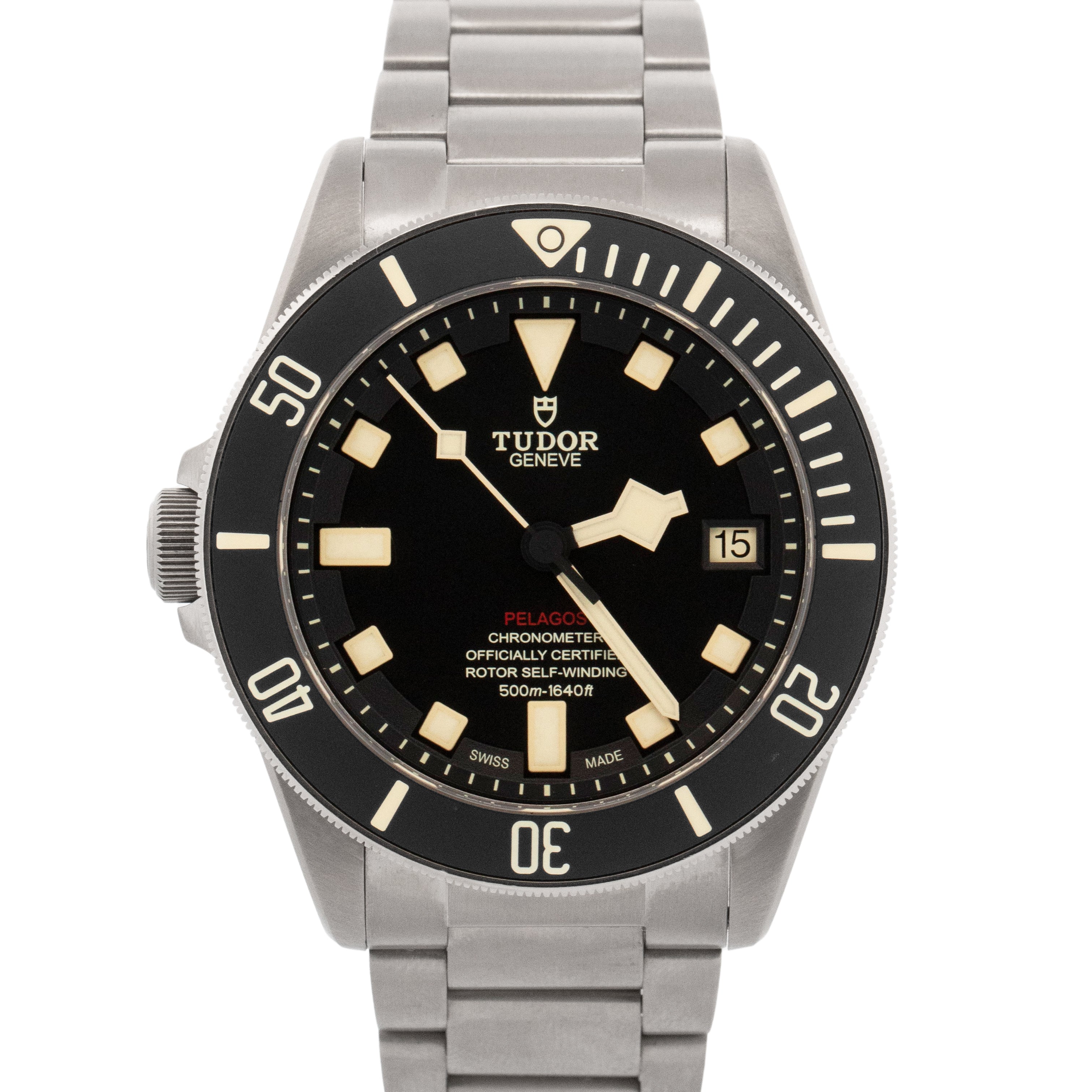 2017 PAPERS Tudor Pelagos Black Titanium 42mm LHD 25610TNL Watch BOX