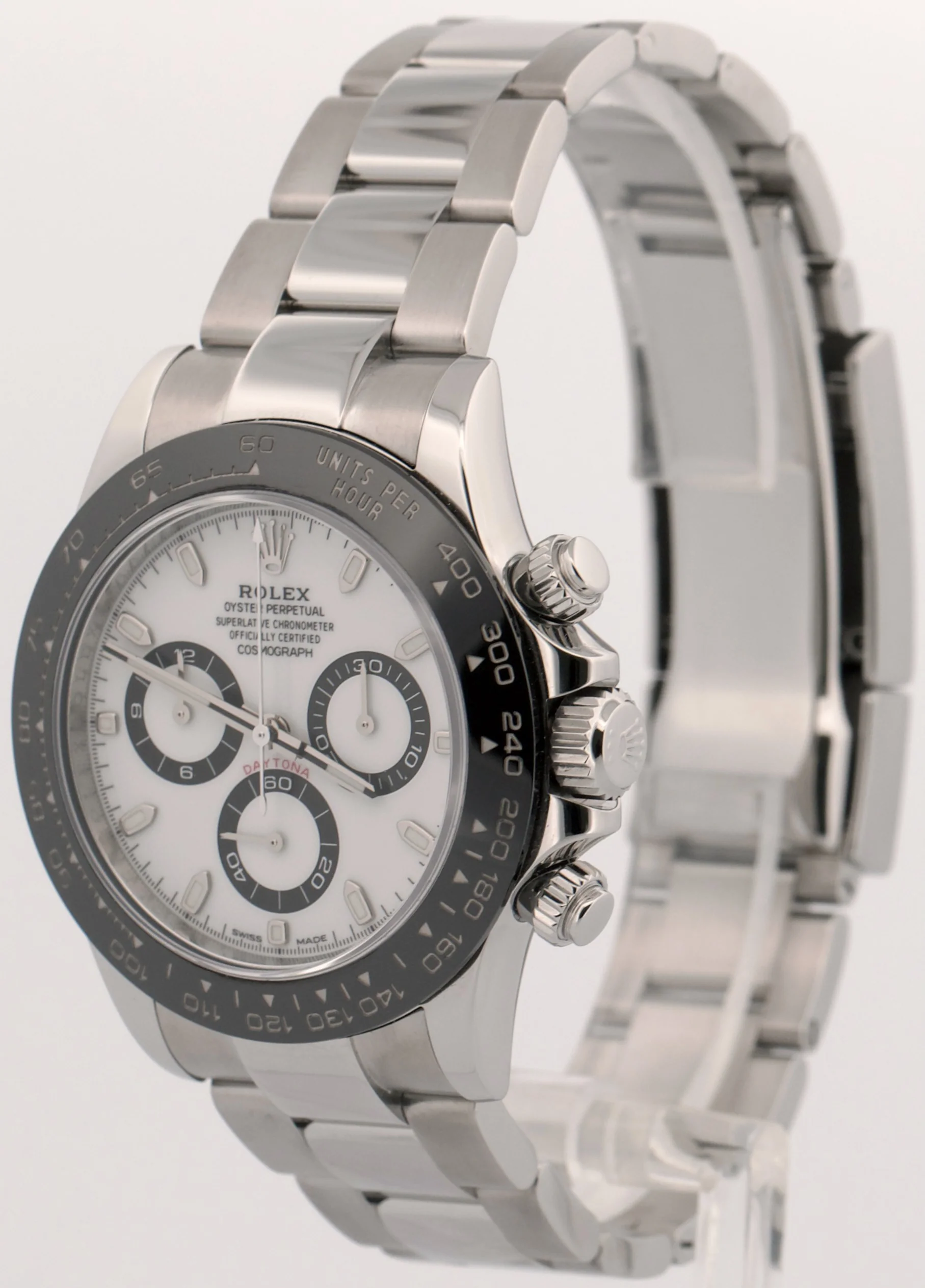 2019 PAPERS Rolex Daytona PANDA White Ceramic Stainless Steel 40mm BOX 116500 LN - Image 3