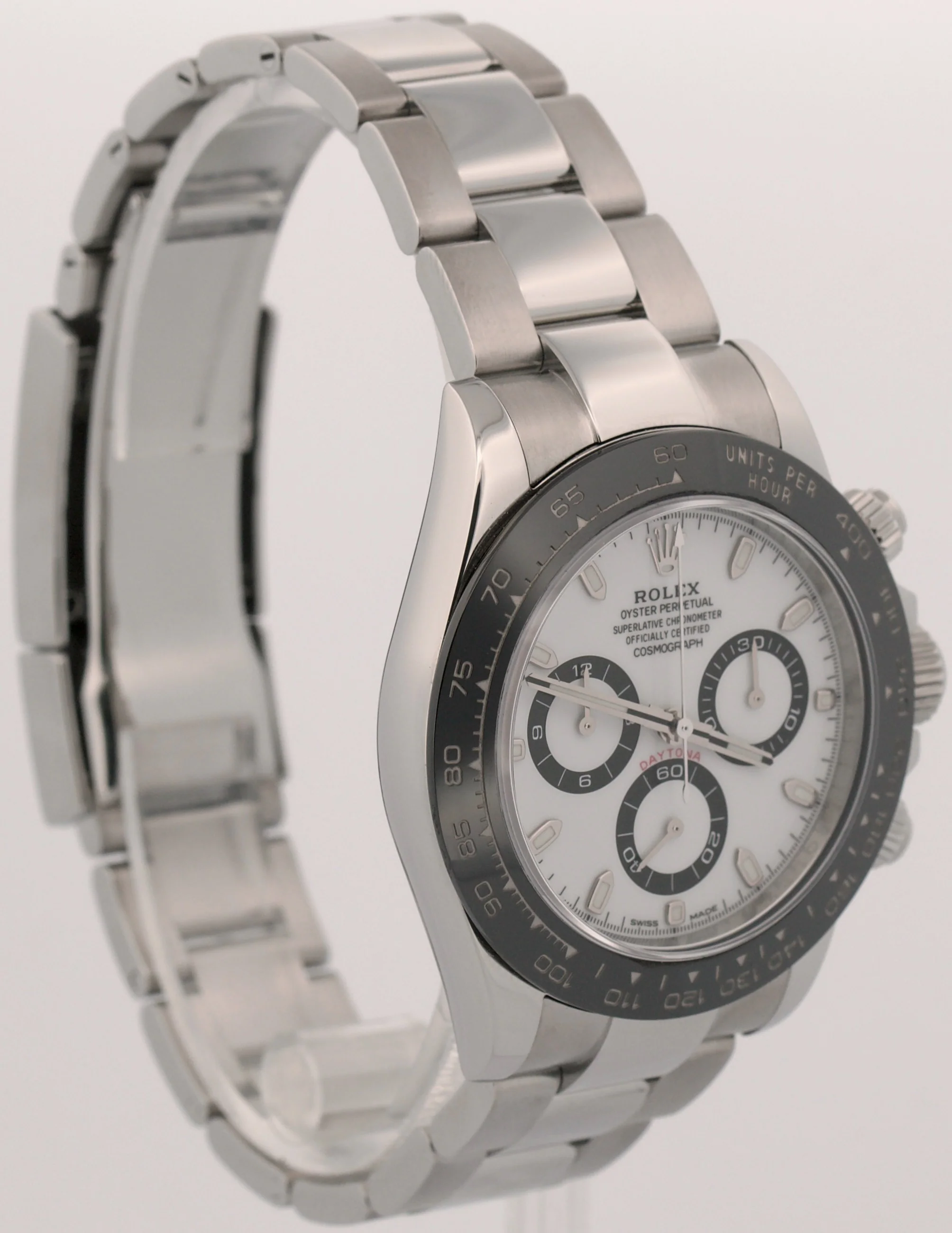 2019 PAPERS Rolex Daytona PANDA White Ceramic Stainless Steel 40mm BOX 116500 LN - Image 4