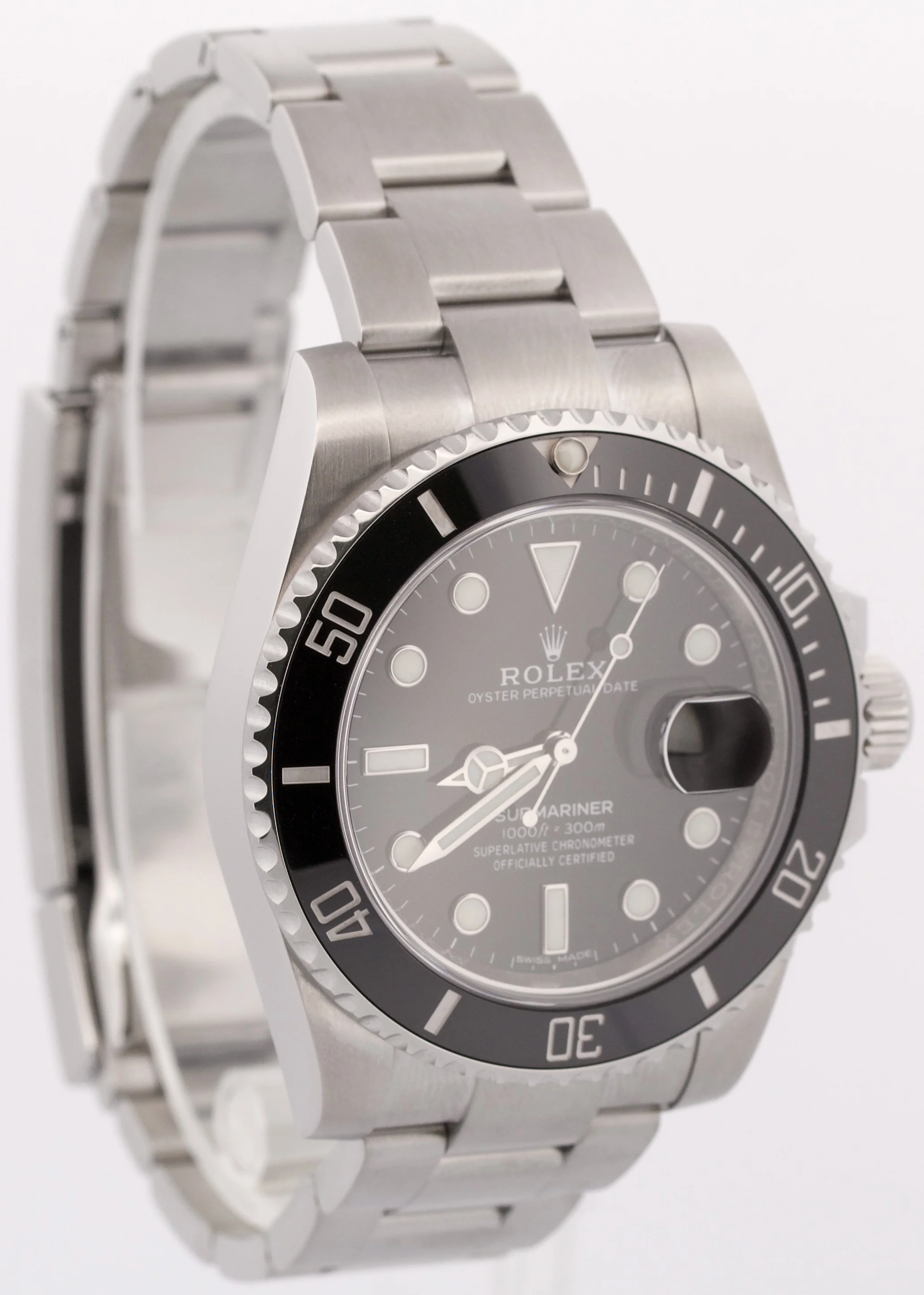2020 NFC PAPERS Rolex Submariner Date BLACK Steel 40mm Watch 116610 LN BOX - Image 4