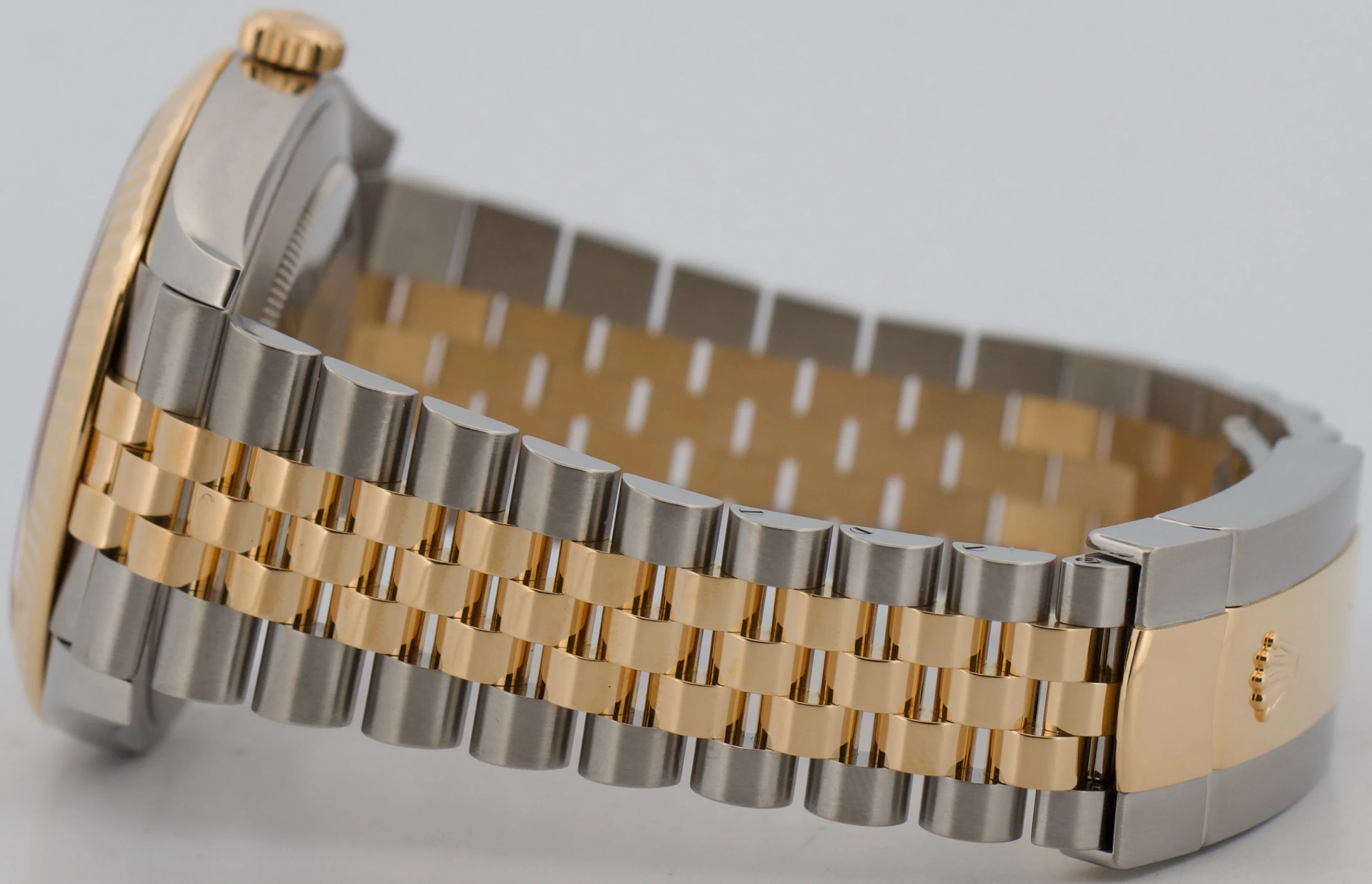 2020 PAPERS Rolex DateJust BLACK DIAMOND 18K Gold Steel JUBILEE 41mm 126333 BOX - Image 7