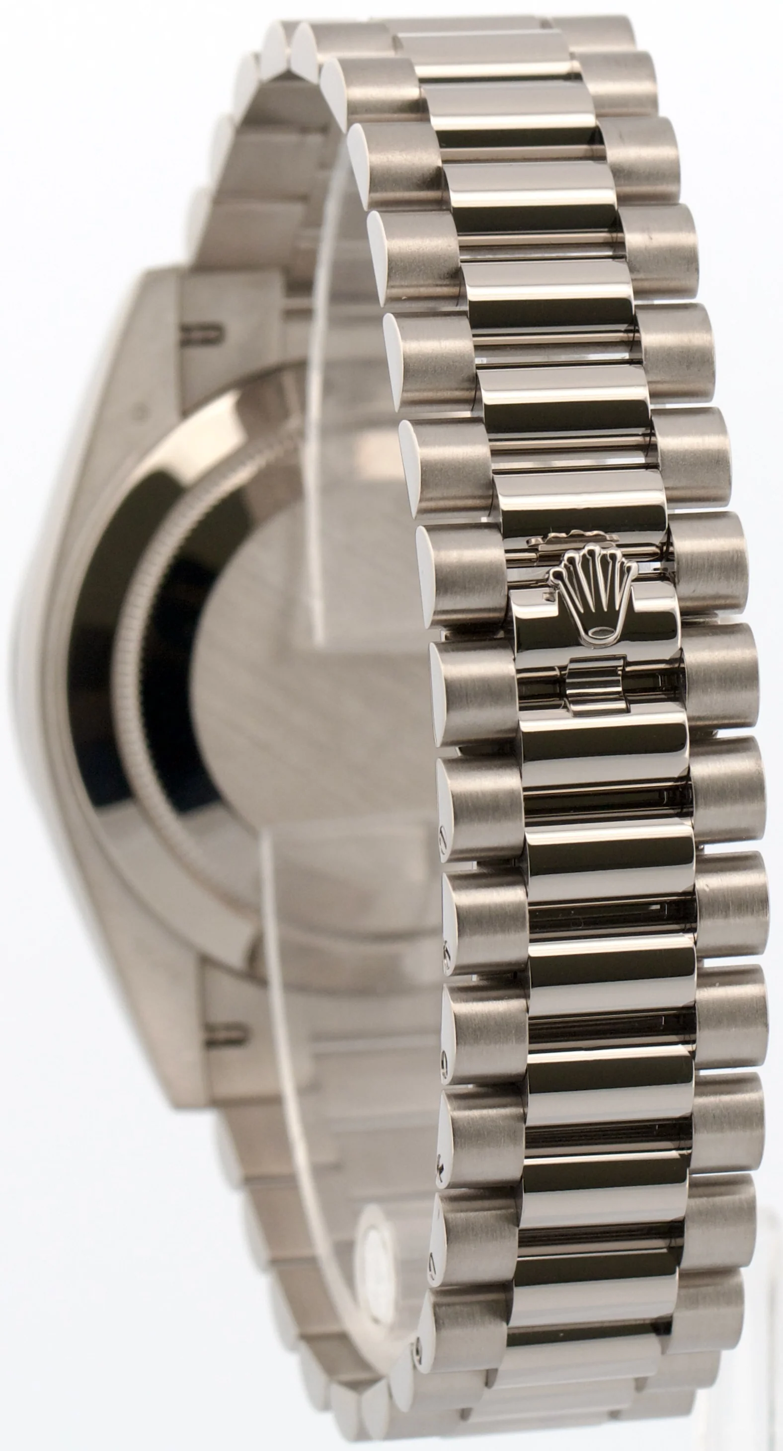 2020 PAPERS Rolex Day-Date President 40mm OLIVE GREEN 18K White Gold 228239 BOX - Image 5