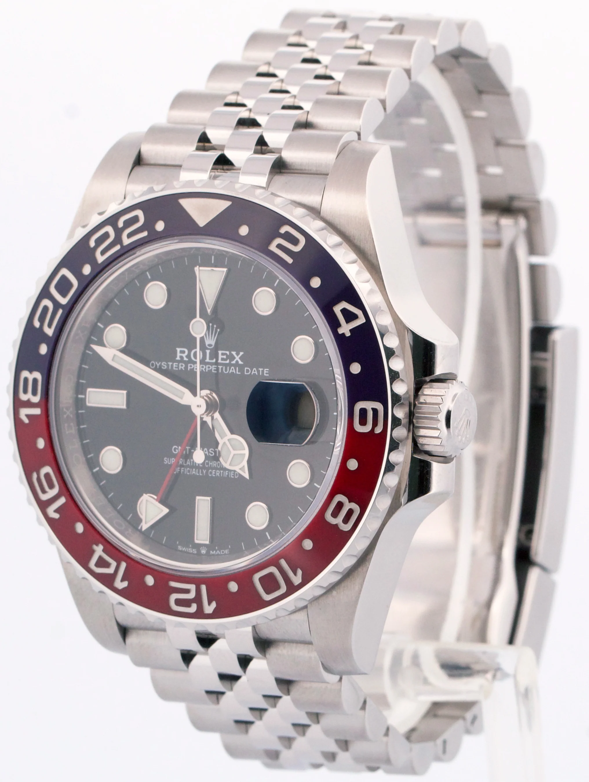 2020 PAPERS Rolex GMT-Master II PEPSI Blue Red 40mm JUBILEE 126710 BLRO BOX - Image 3