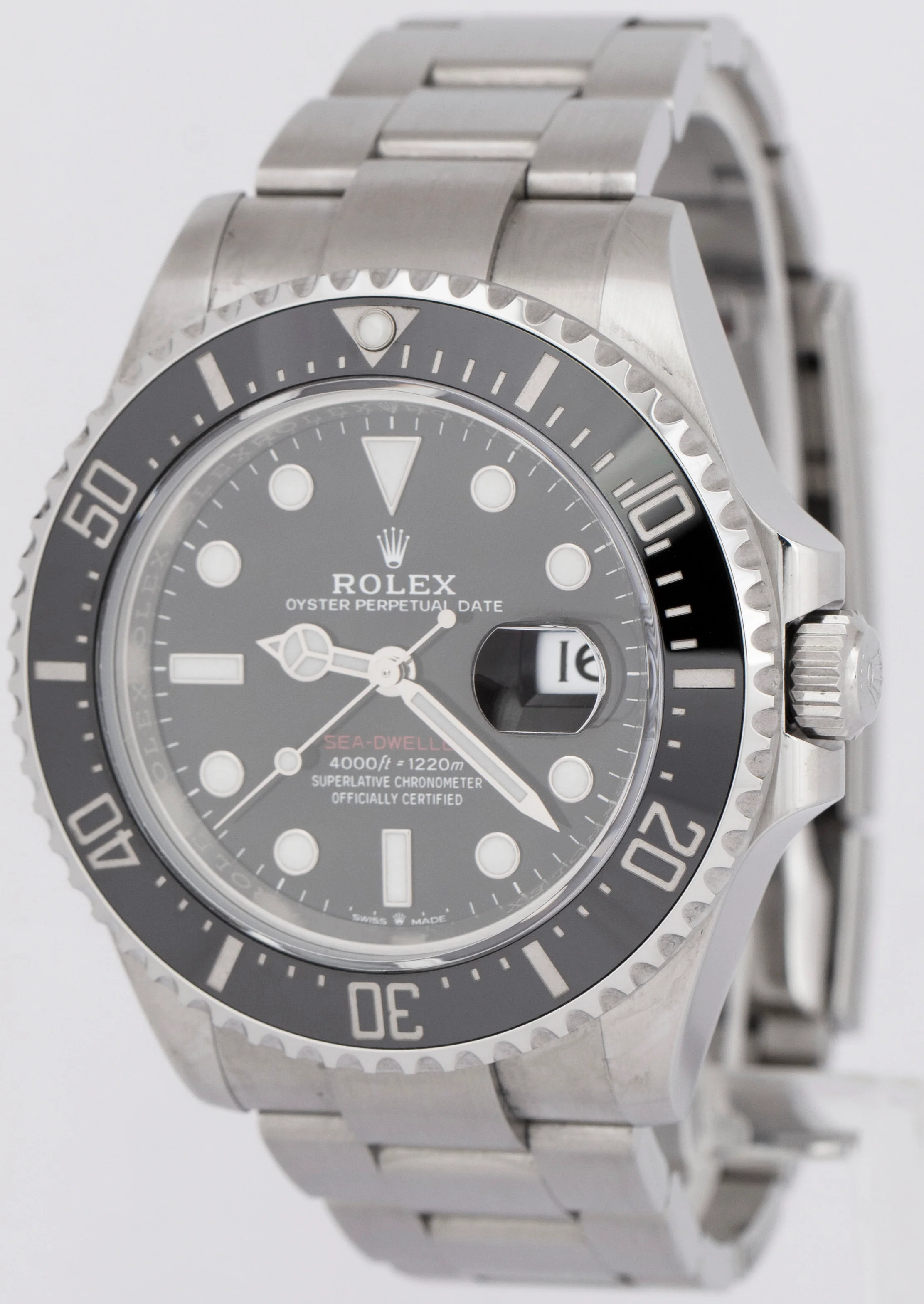 2020 PAPERS Rolex Sea-Dweller 126600 Black Mark II Stainless 43mm MK2 Watch BOX - Image 3