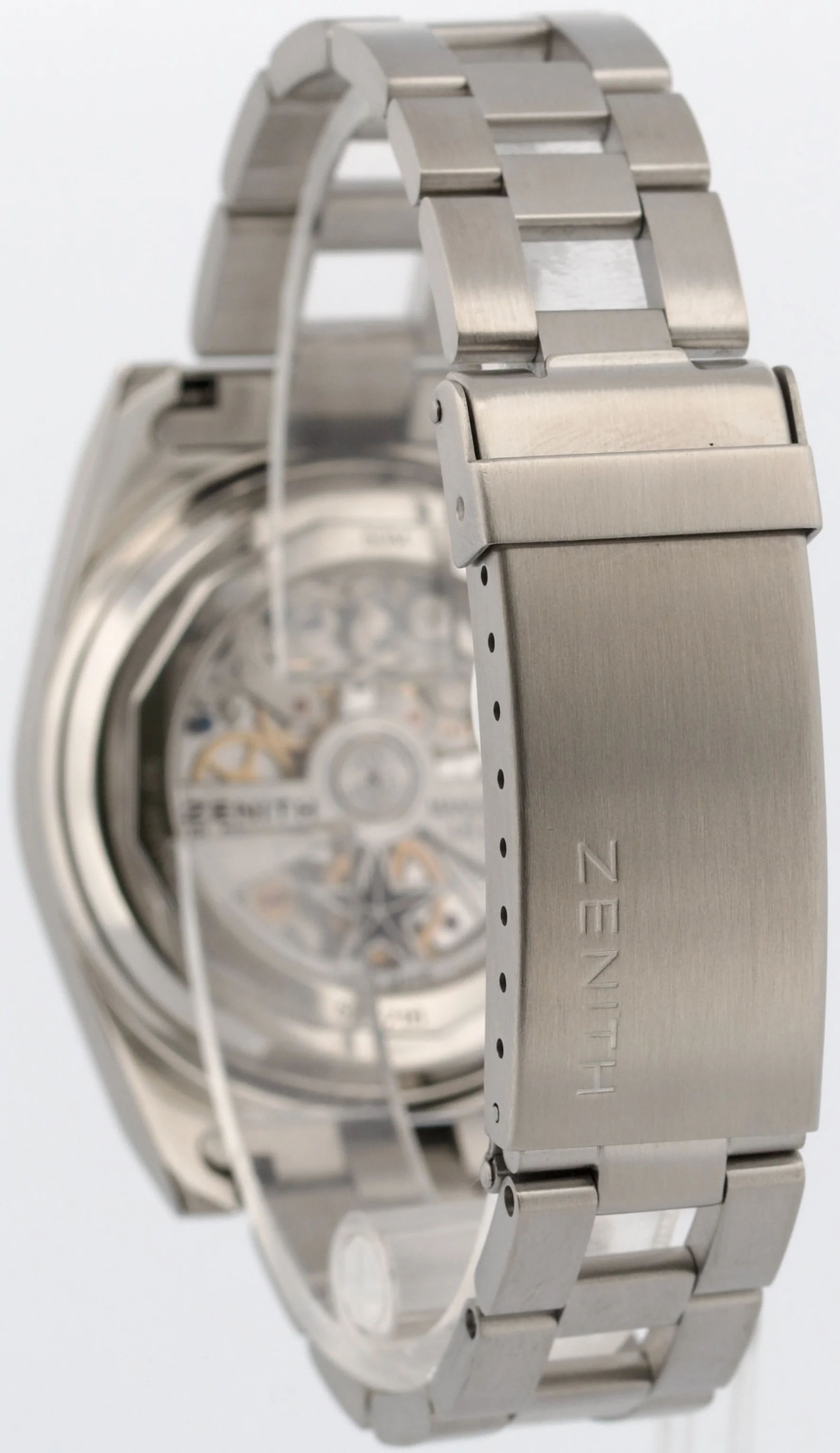 2020 PAPERS Zenith Chronomaster El Primero PANDA 37mm Steel 03.A384.400 BOX - Image 5