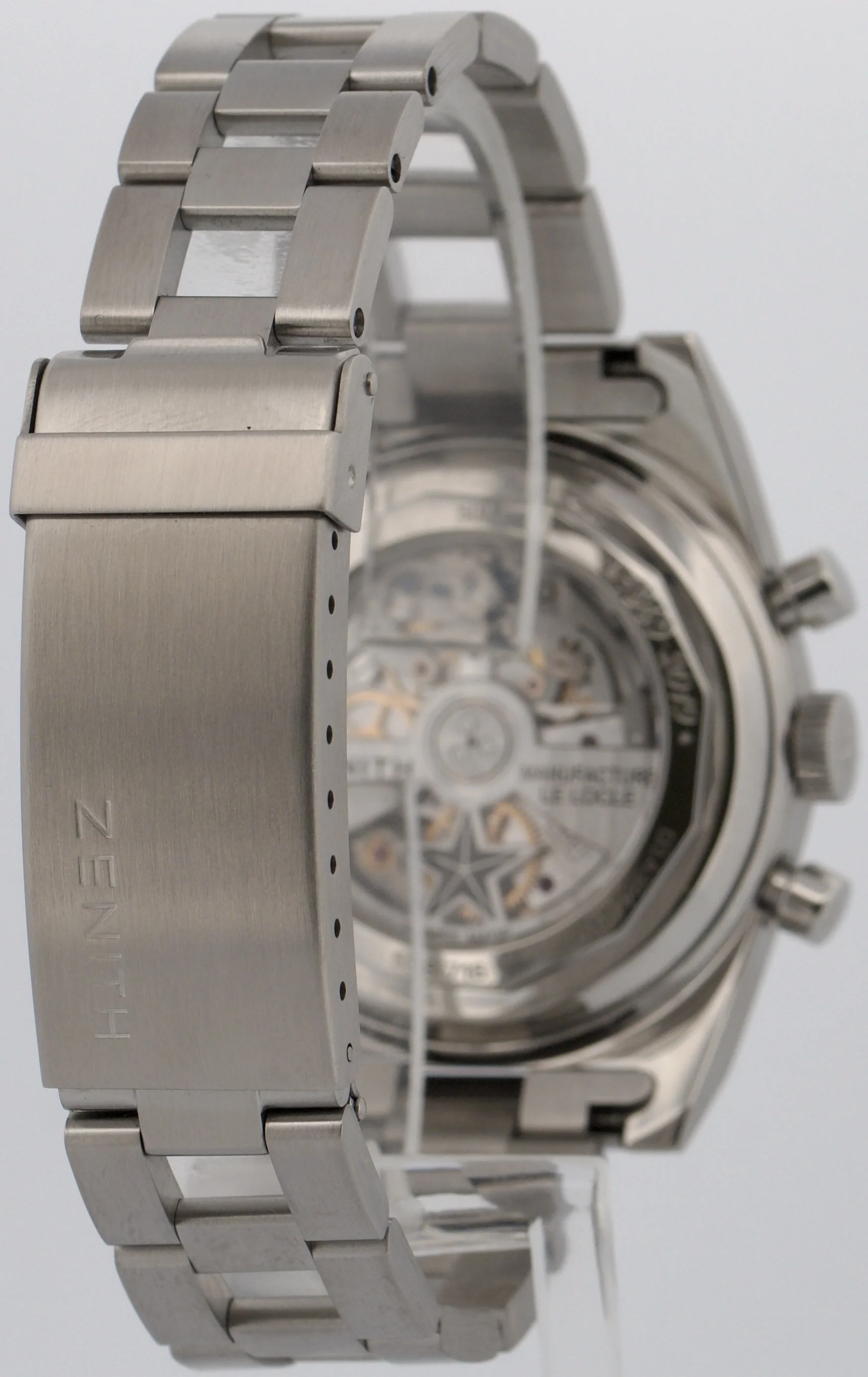2020 PAPERS Zenith Chronomaster El Primero PANDA 37mm Steel 03.A384.400 BOX - Image 6