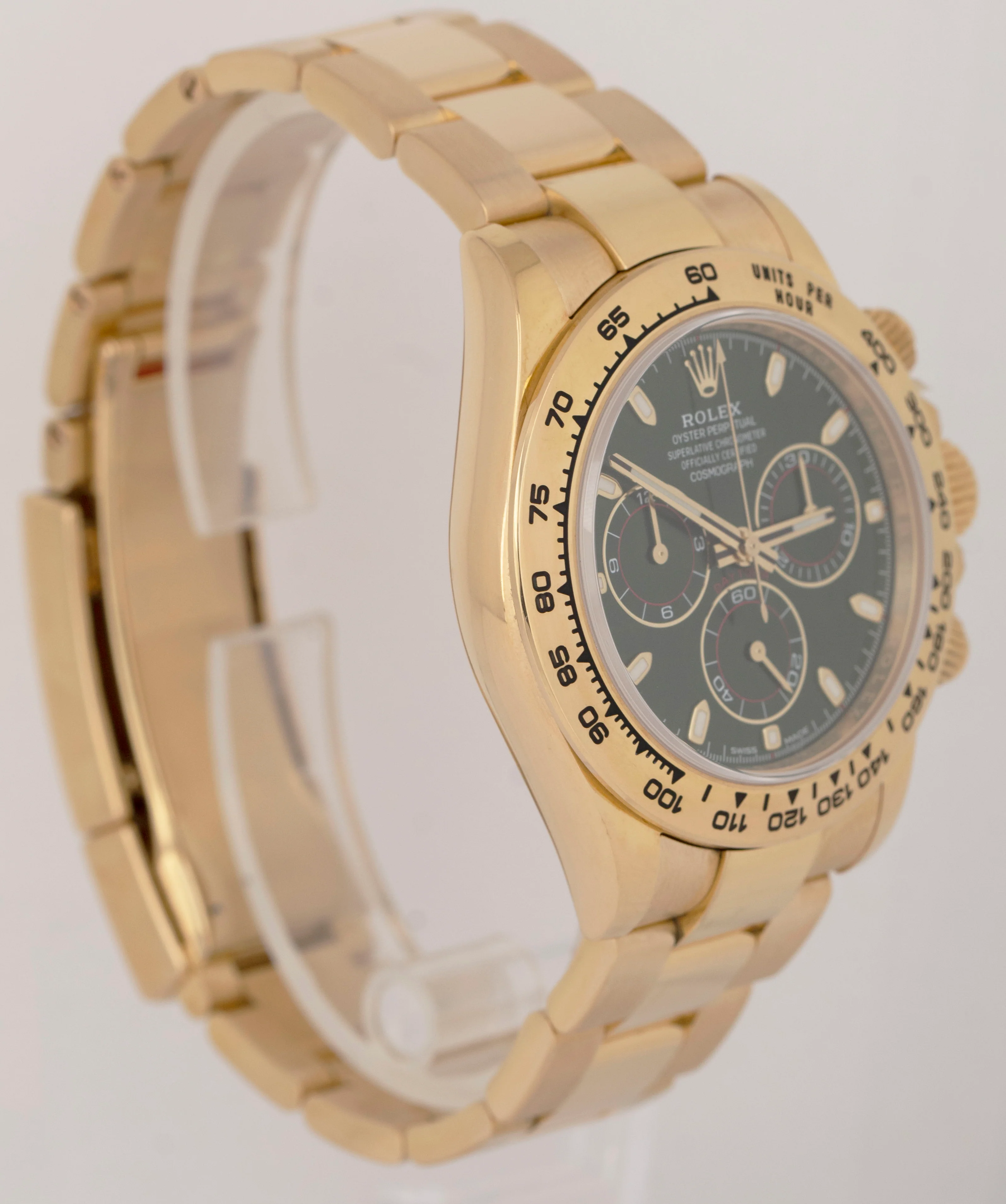 2021 NEW PAPERS Rolex Daytona Cosmograph GREEN 40mm 18K Yellow Watch 116508 BOX - Image 4