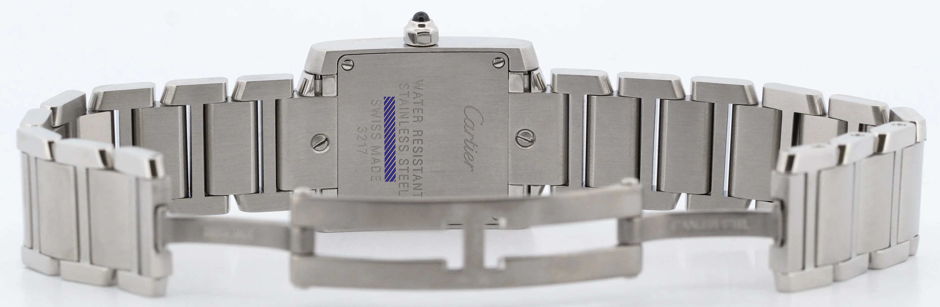 2021 PAPERS Cartier Tank Francaise 20mm IVORY Quartz Steel W51008Q3 3217 BOX - Image 10