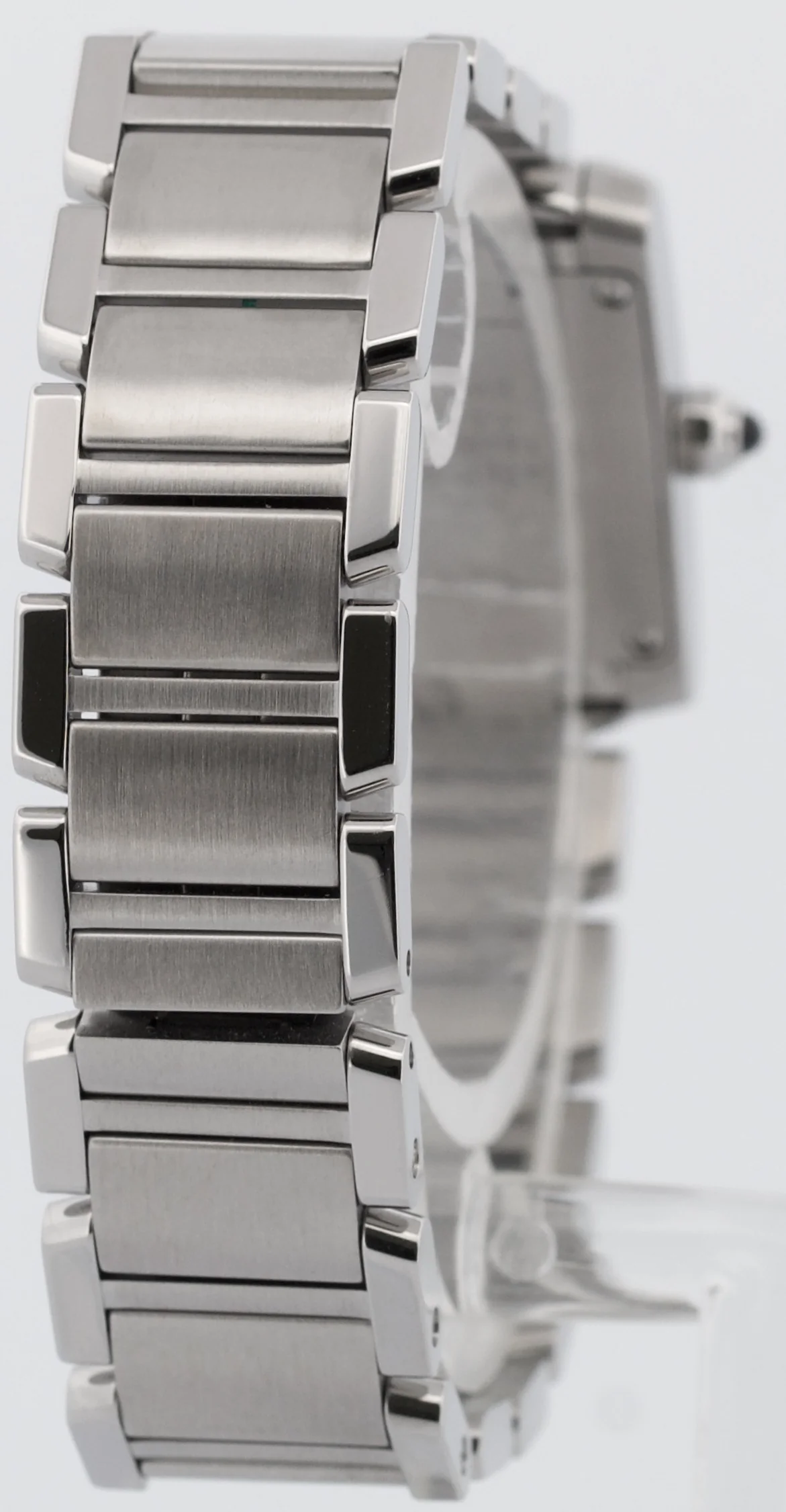 2021 PAPERS Cartier Tank Francaise 20mm IVORY Quartz Steel W51008Q3 3217 BOX - Image 6