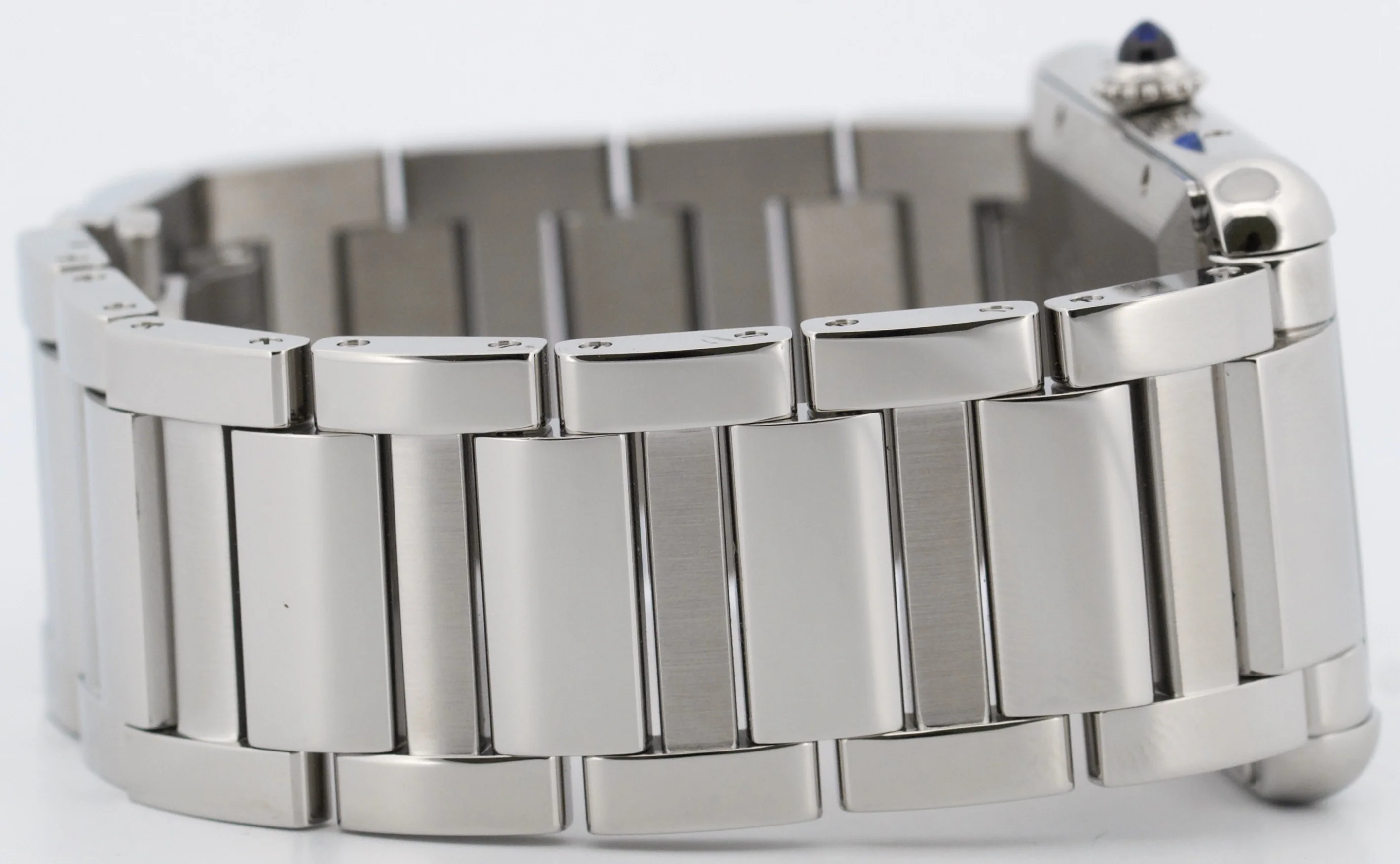 2021 PAPERS Cartier Tank Must XL Steel SILVER 31mmX41mm 4324 WSTA0053 Watch BOX - Image 7