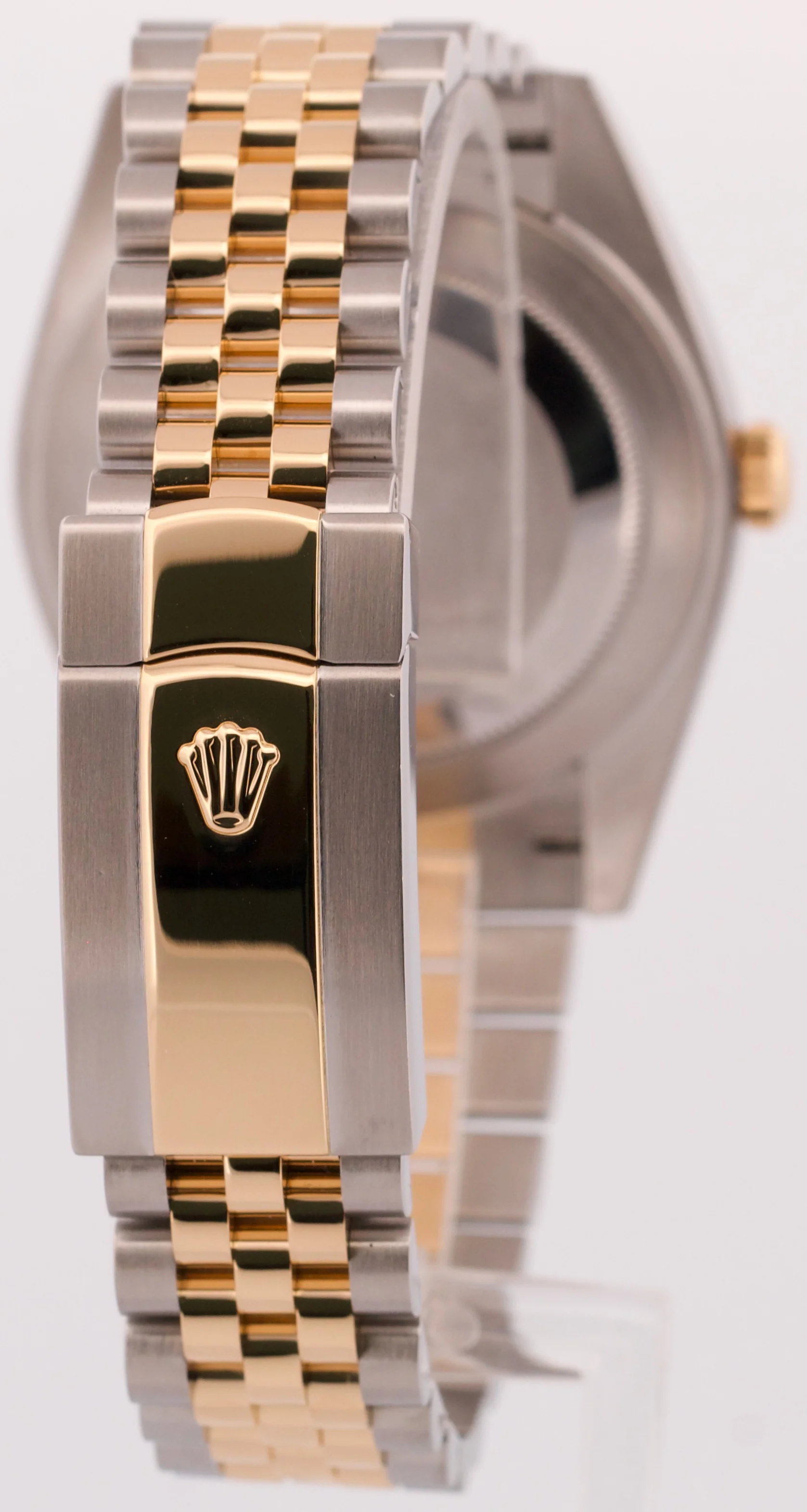 2021 PAPERS Rolex DateJust 41 BLACK 18K Gold Steel JUBILEE 41mm 126333 Watch BOX - Image 6