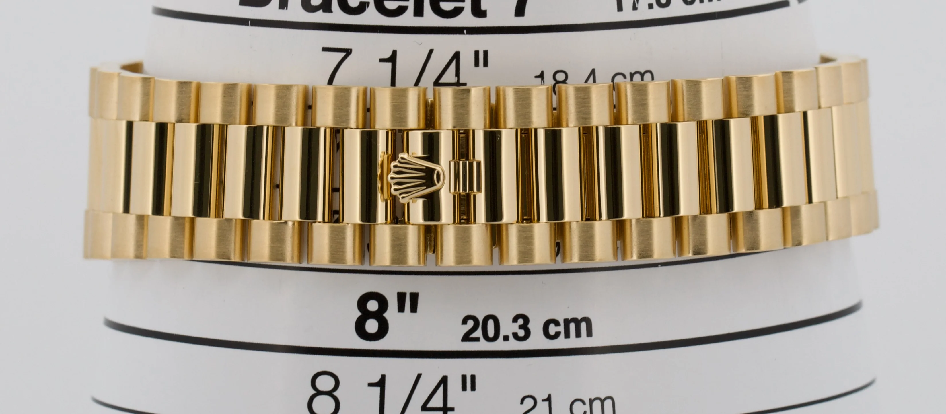 2021 PAPERS Rolex Day-Date President 40mm CHAMPAGNE BAGUETTE 18K Gold 228238 BOX - Image 9