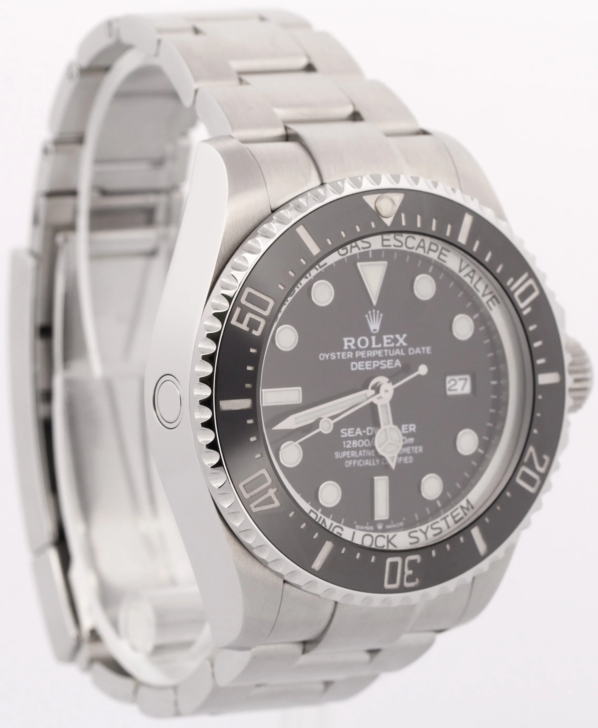 2021 PAPERS Rolex Sea-Dweller Deepsea BLACK 44mm Stainless Ceramic 126660 BOX - Image 4