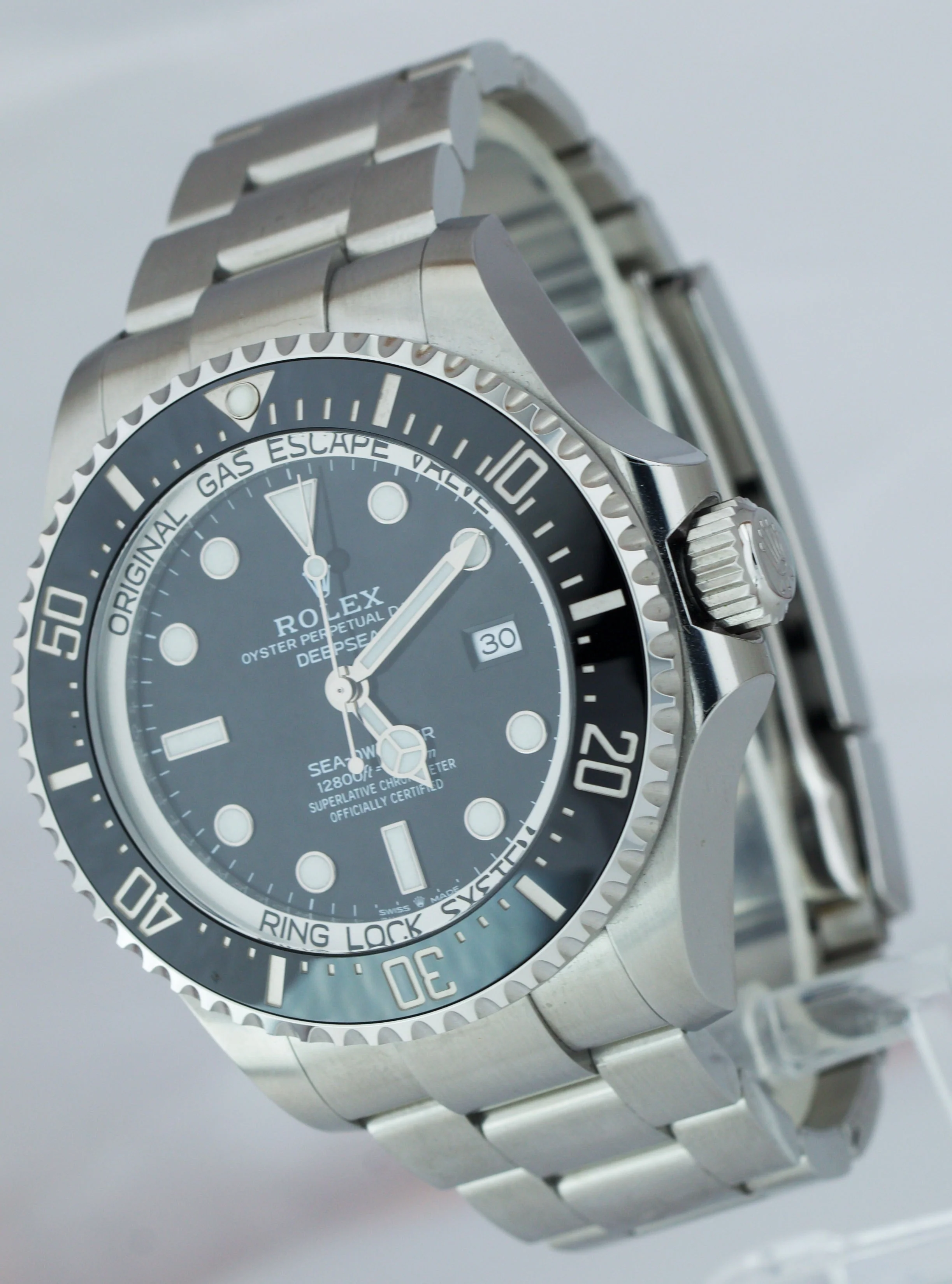 2021 PAPERS Rolex Sea-Dweller Deepsea BLACK 44mm Stainless Steel 126660 BOX - Image 3