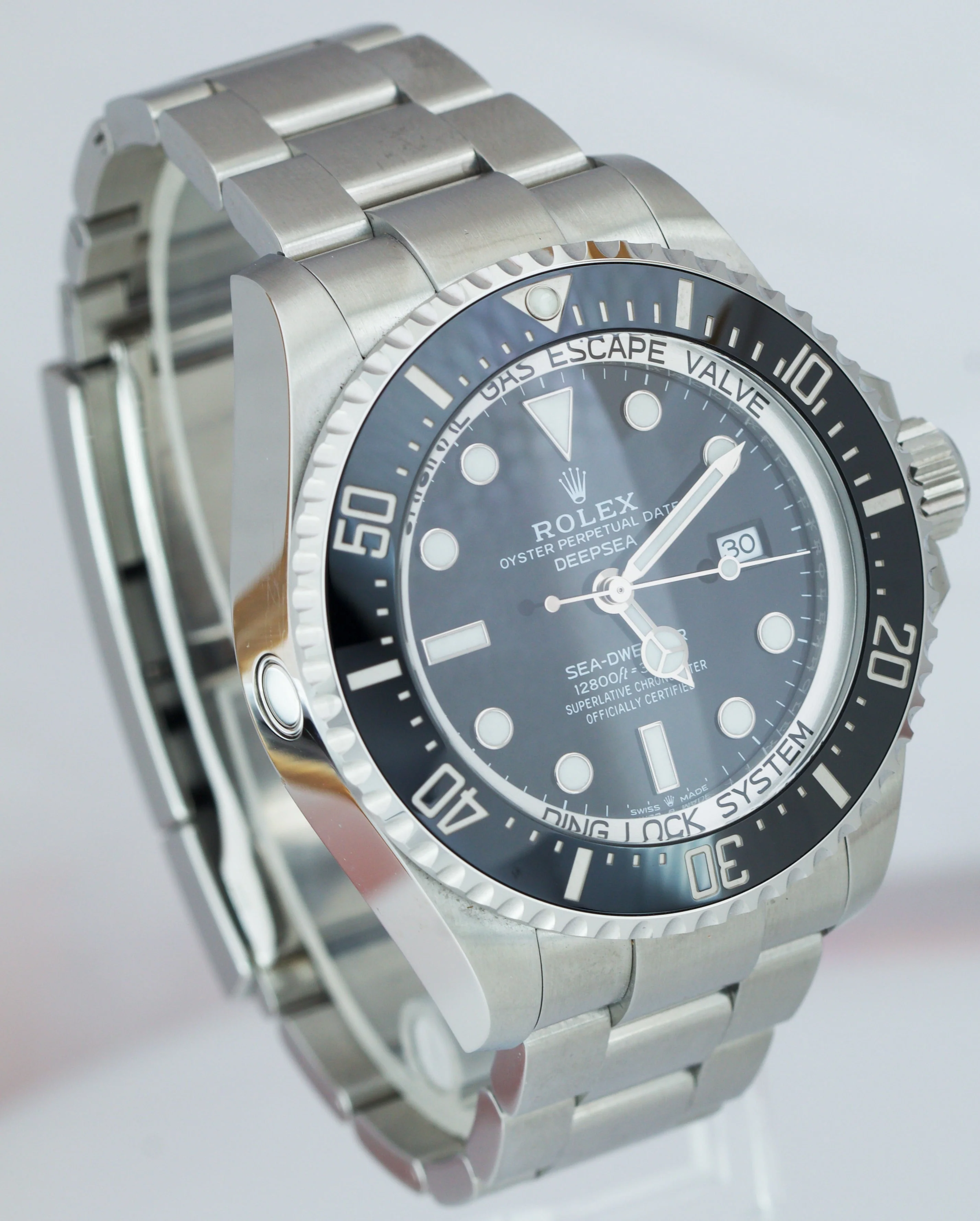 2021 PAPERS Rolex Sea-Dweller Deepsea BLACK 44mm Stainless Steel 126660 BOX - Image 4