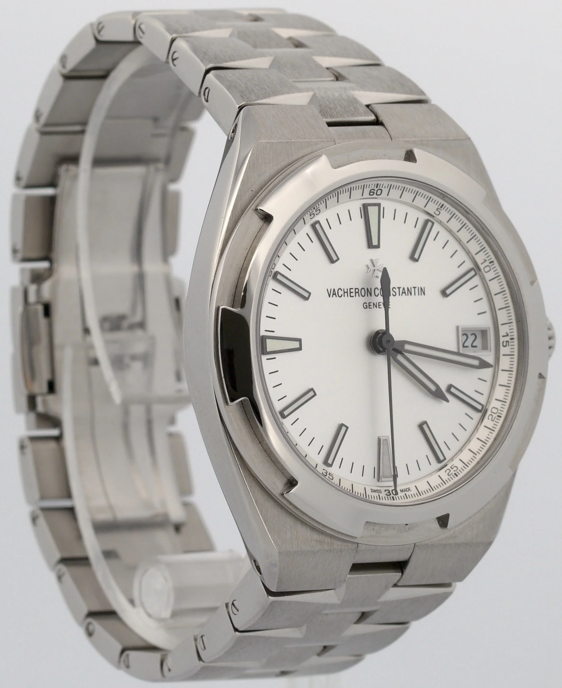 2021 PAPERS Vacheron Constantin Overseas SILVER 41mm Stainless Steel 4500V BOX - Image 4