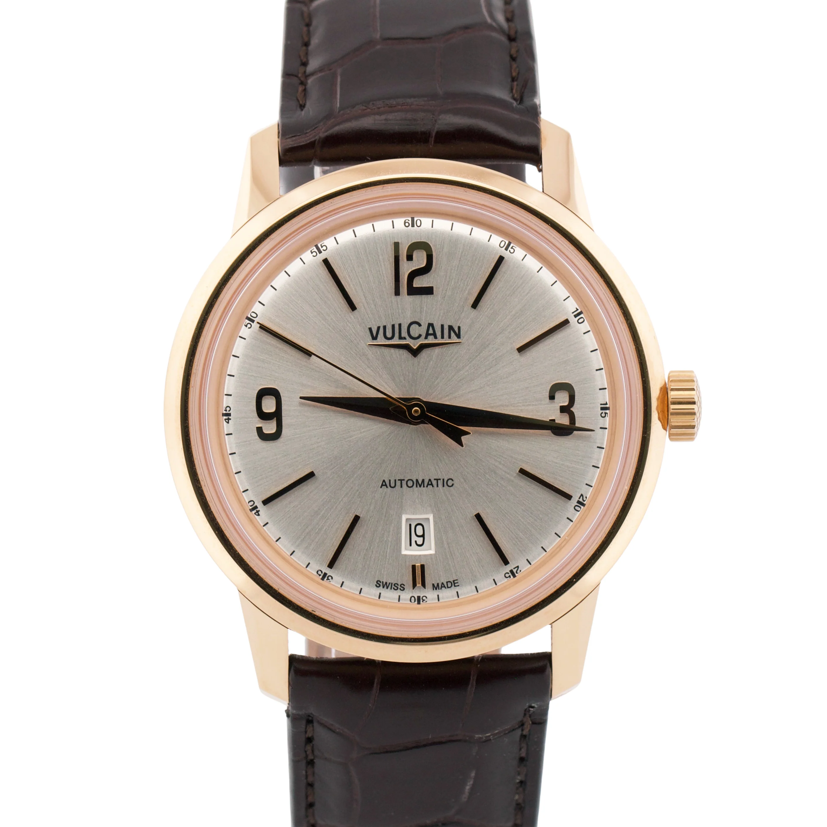 2021 PAPERS Valcain 50's President Classic 42mm SILVER 18K Gold 560556.307L BOX