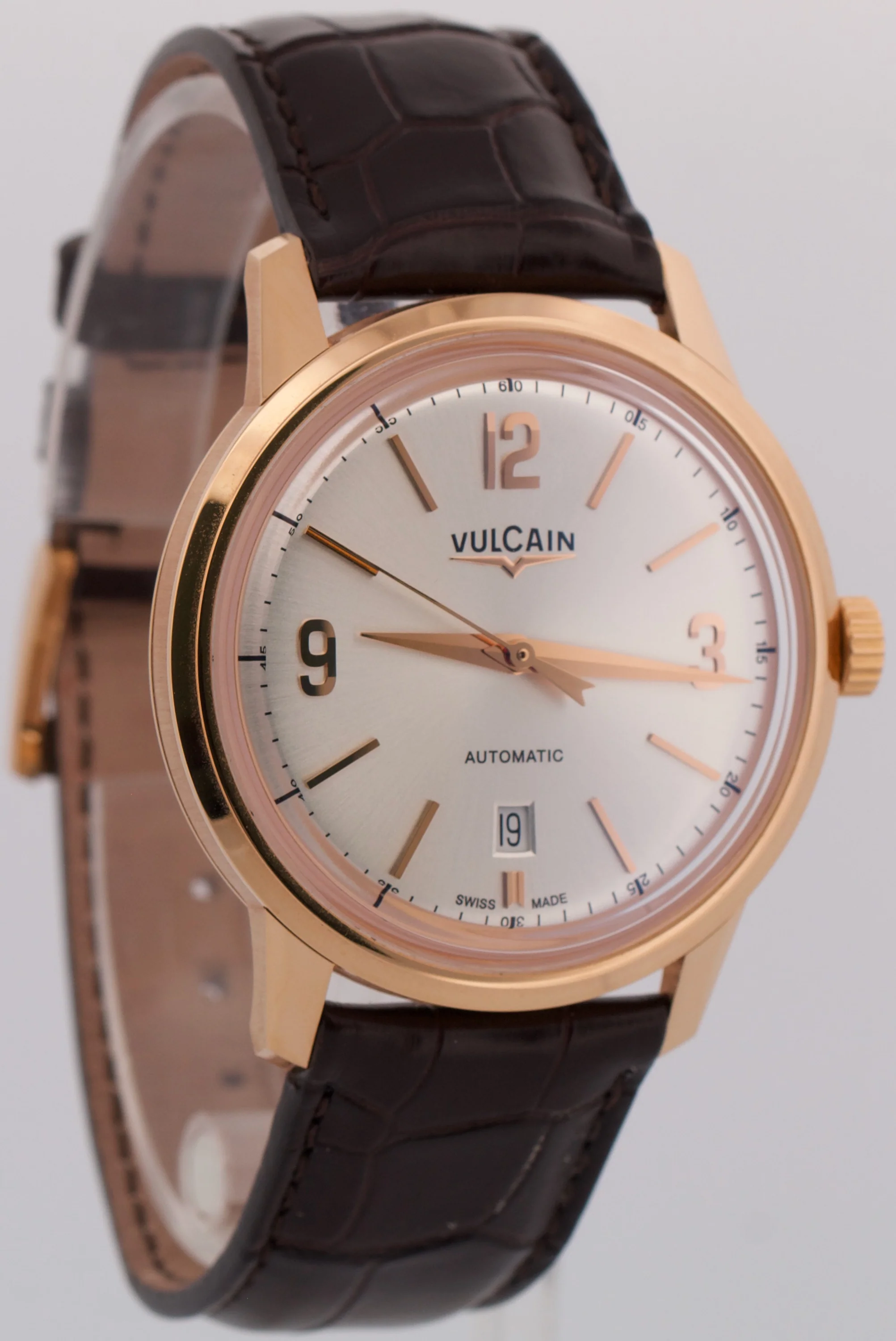 2021 PAPERS Valcain 50's President Classic 42mm SILVER 18K Gold 560556.307L BOX - Image 4