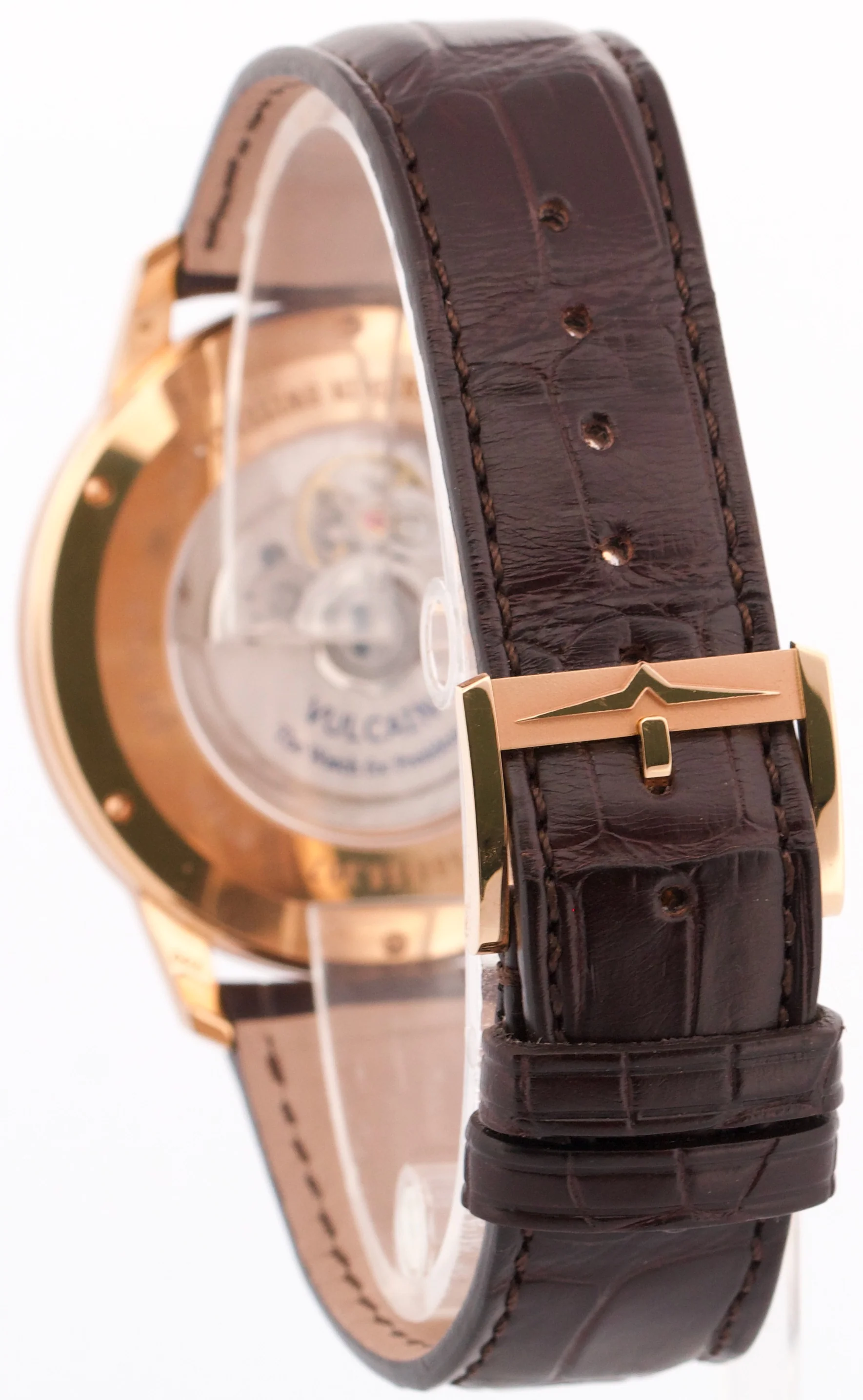 2021 PAPERS Valcain 50's President Classic 42mm SILVER 18K Gold 560556.307L BOX - Image 5