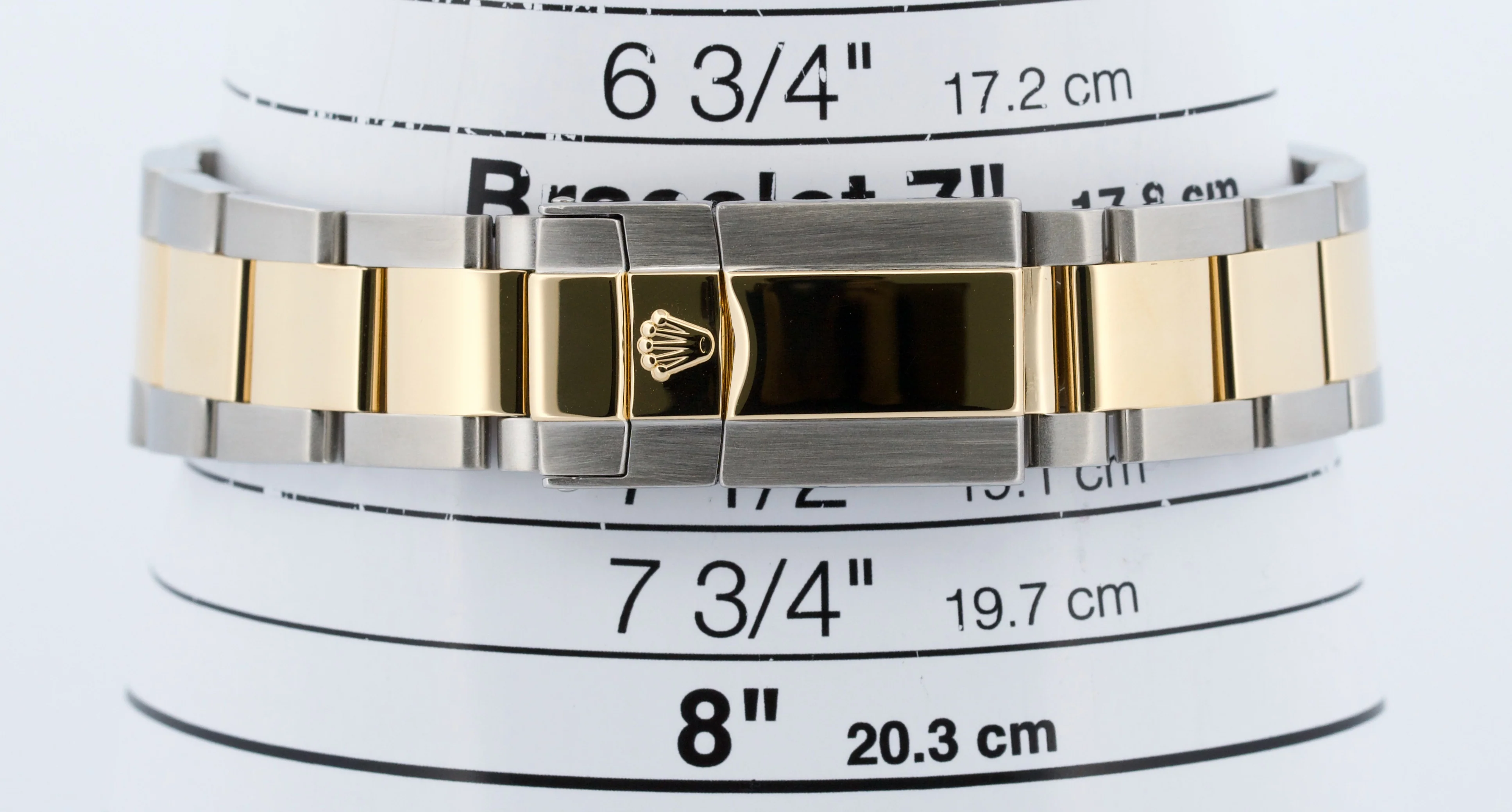 2021 RSC Rolex Daytona Cosmograph BLUE RACING Stainless 18K Gold Two-Tone 116523 - Image 9
