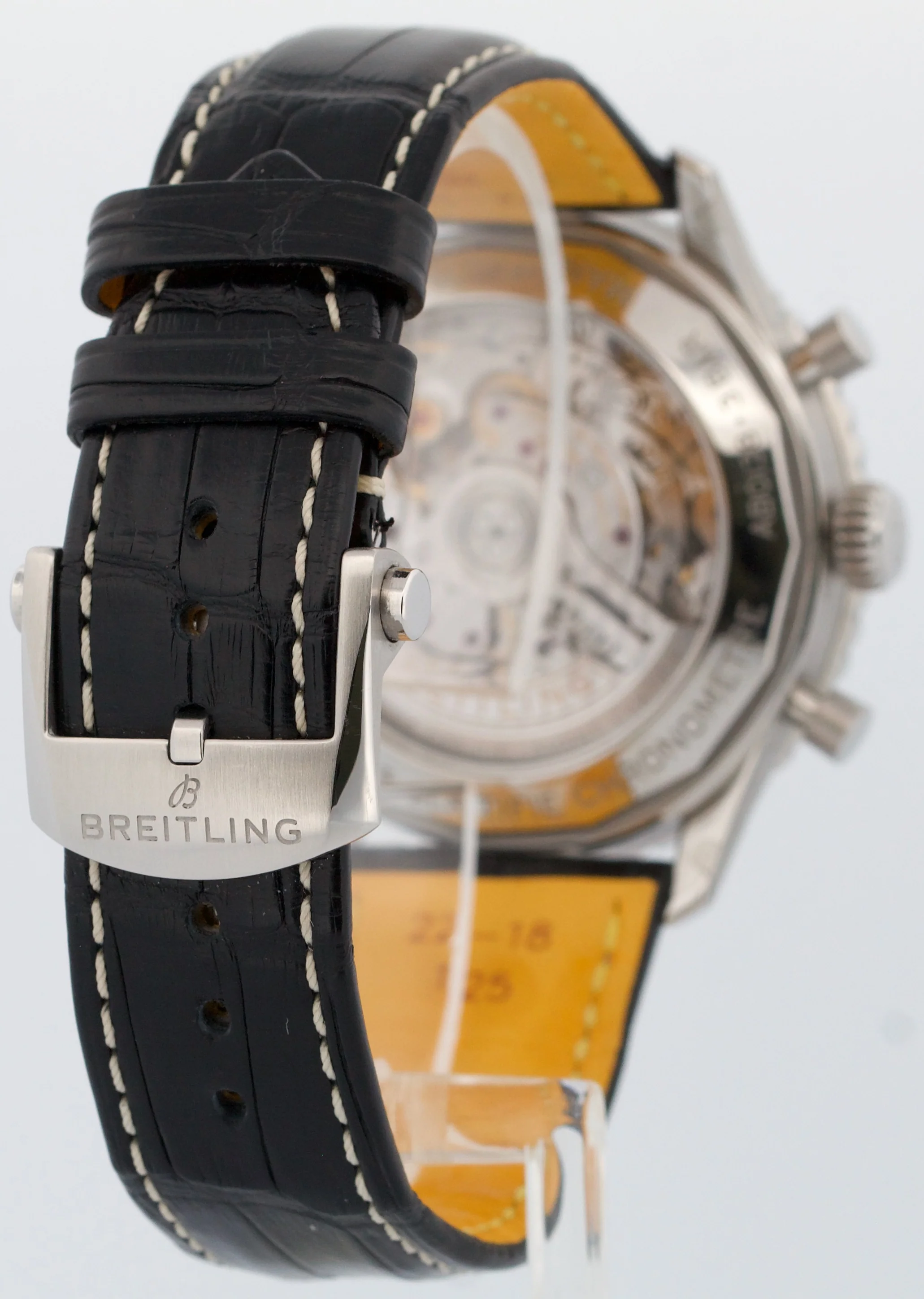 2022 PAPERS Breitling Navitimer B01 TEAL Green 43mm Stainless Leather AB0138 BOX - Image 6