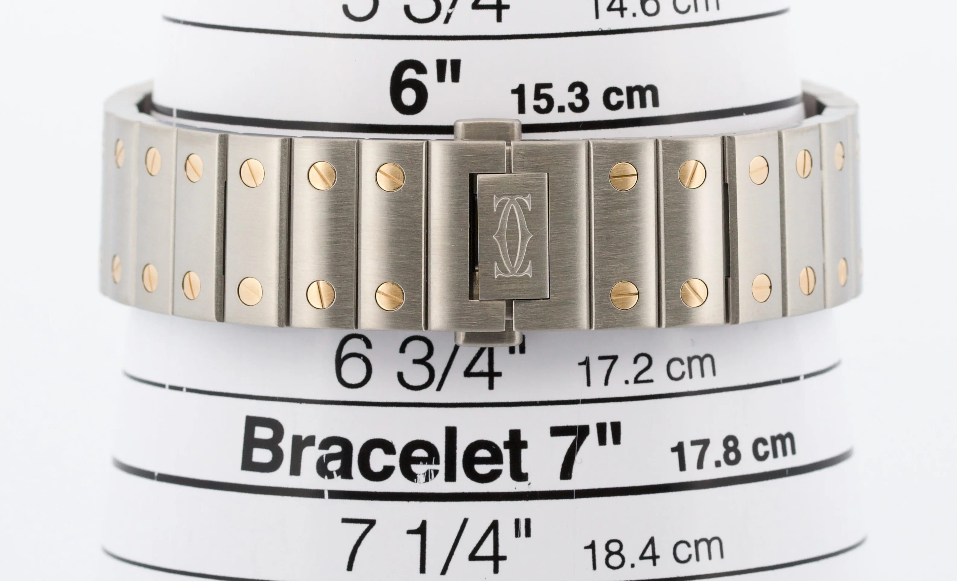 2022 PAPERS Cartier Santos 35mm Steel 18K Yellow Gold W2SA0016 4075 Watch BOX - Image 10