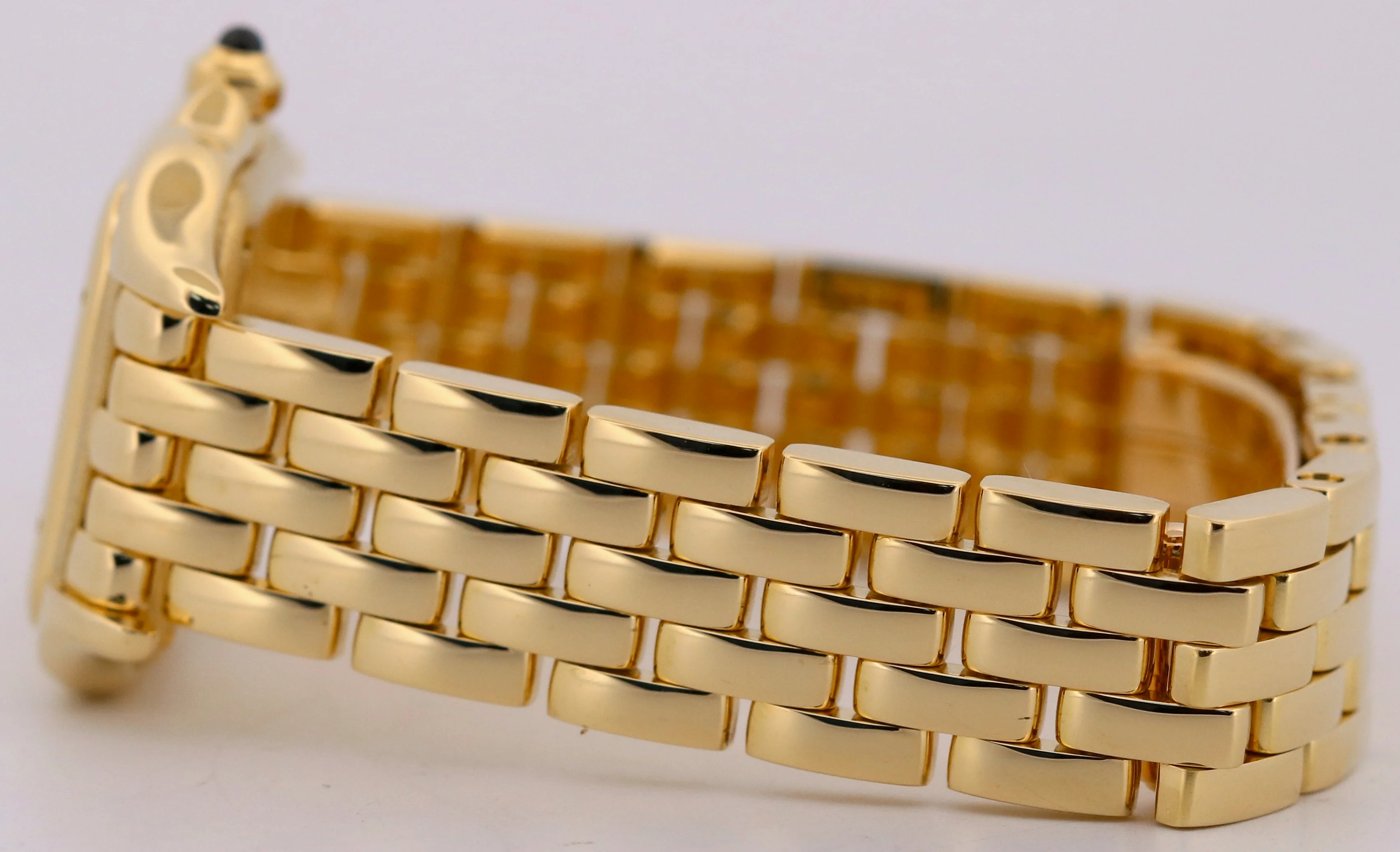 2022 PAPERS Ladies Cartier Panthere 22mm 18K Gold Quartz 4178 WGPN0008 BOX - Image 7