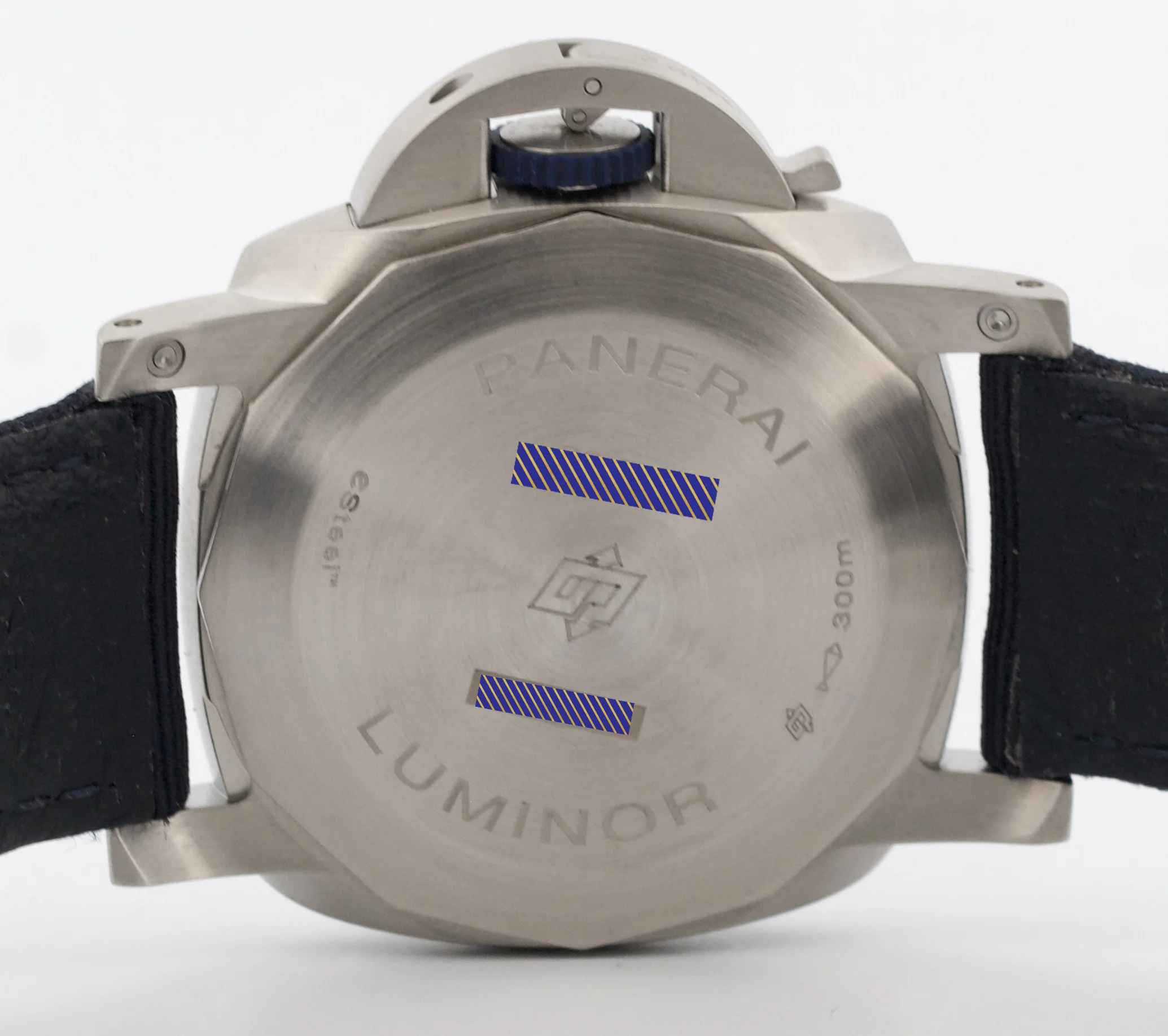 2022 PAPERS Panerai Luminor Marina BLU PROFONDO e-Steel Blue 44mm PAM01157 BOX - Image 7