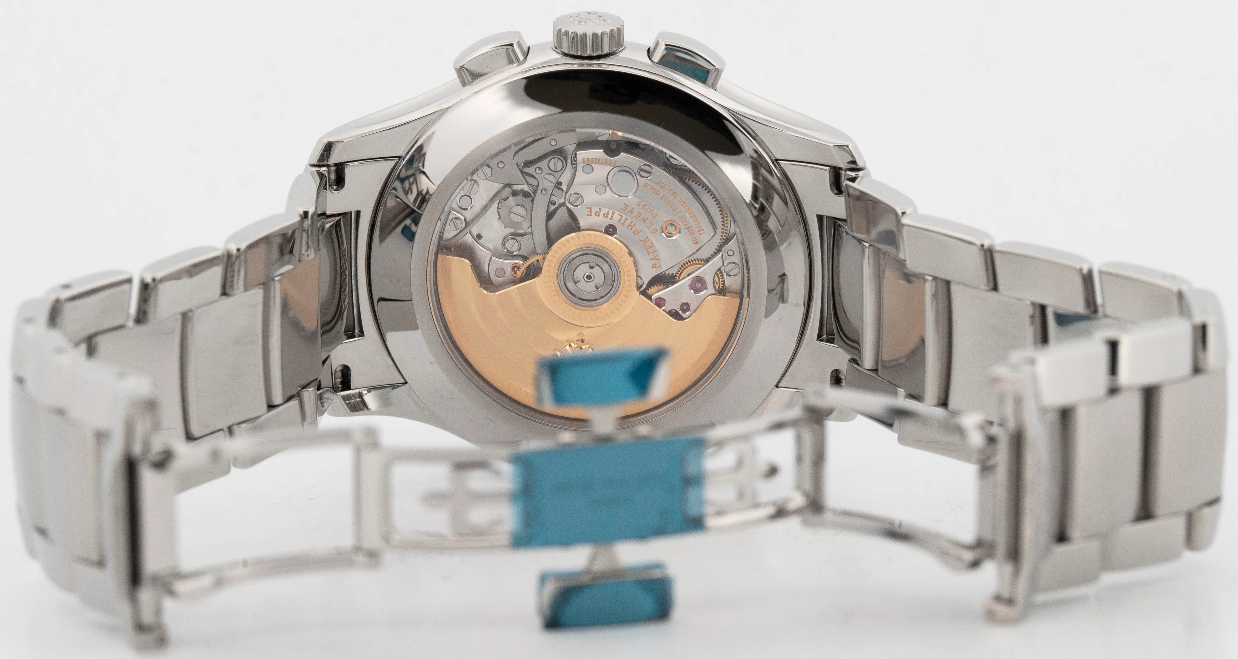 2022 PAPERS Patek Philippe Flyback Complications GREEN Steel Annual 5905/1A BOX - Image 10