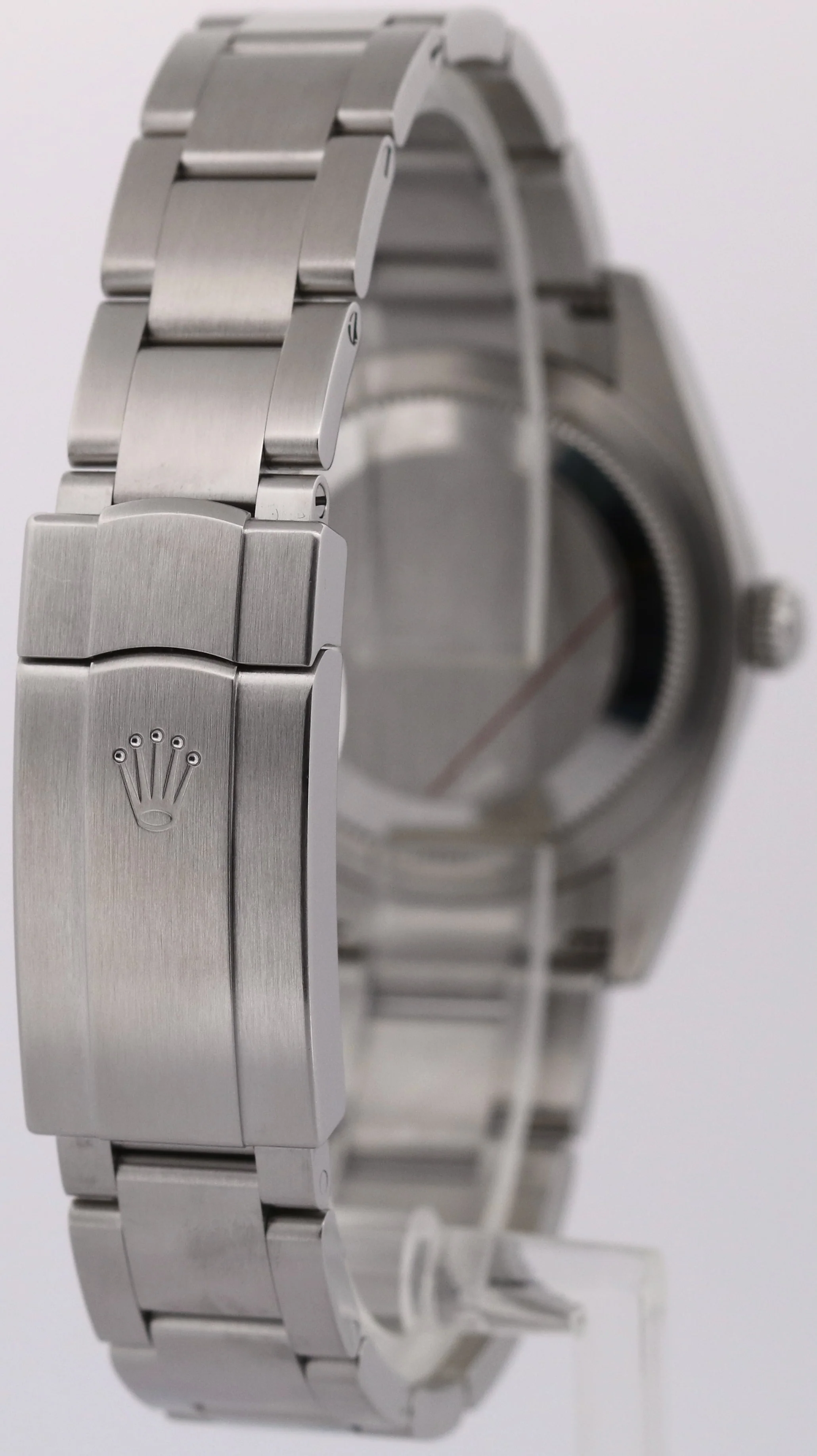 2022 PAPERS Rolex Oyster Perpetual BLACK Steel 34mm Oyster Watch 124200 BOX - Image 6