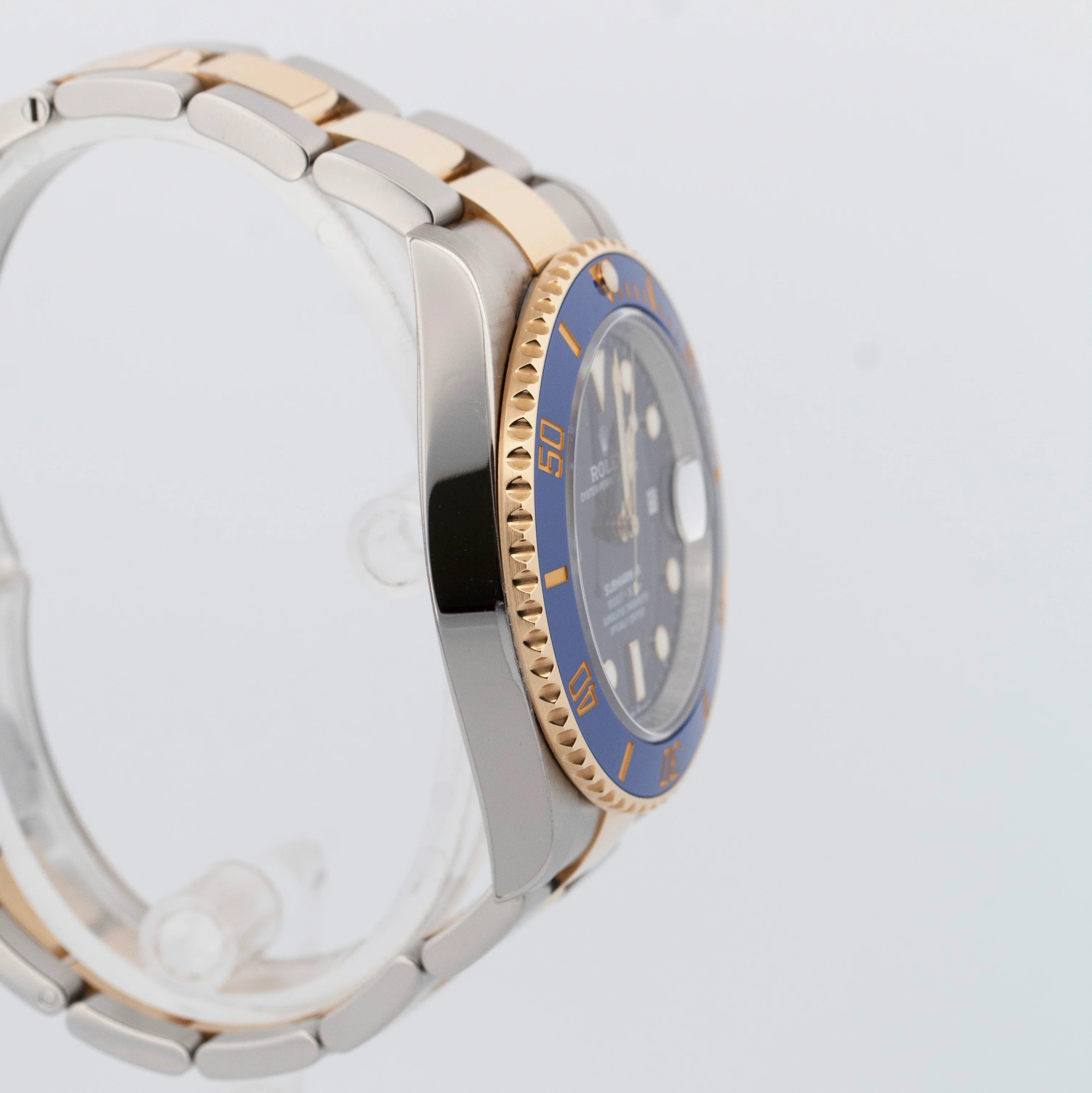 2022 PAPERS Rolex Submariner Date BLUE 41mm Ceramic 18K Gold Steel 126613 LB BOX - Image 3